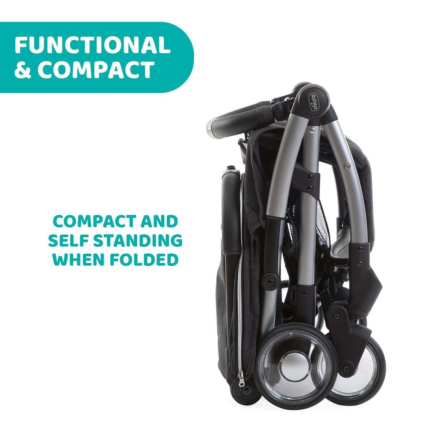 CHICCO GOODY PLUS STROLLER COOL GREY