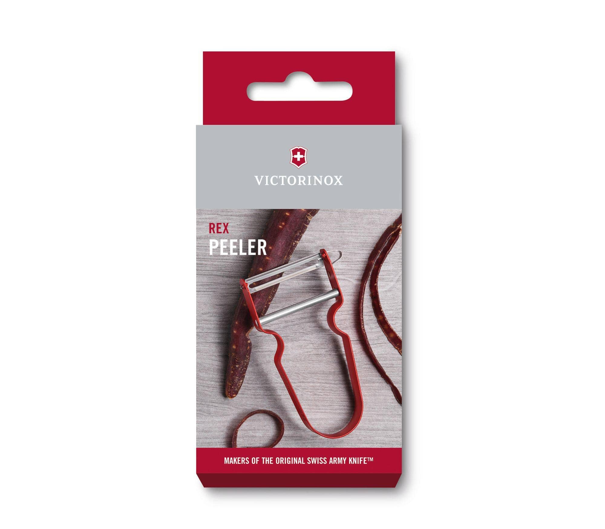 Victorinox Rex Peeler Red