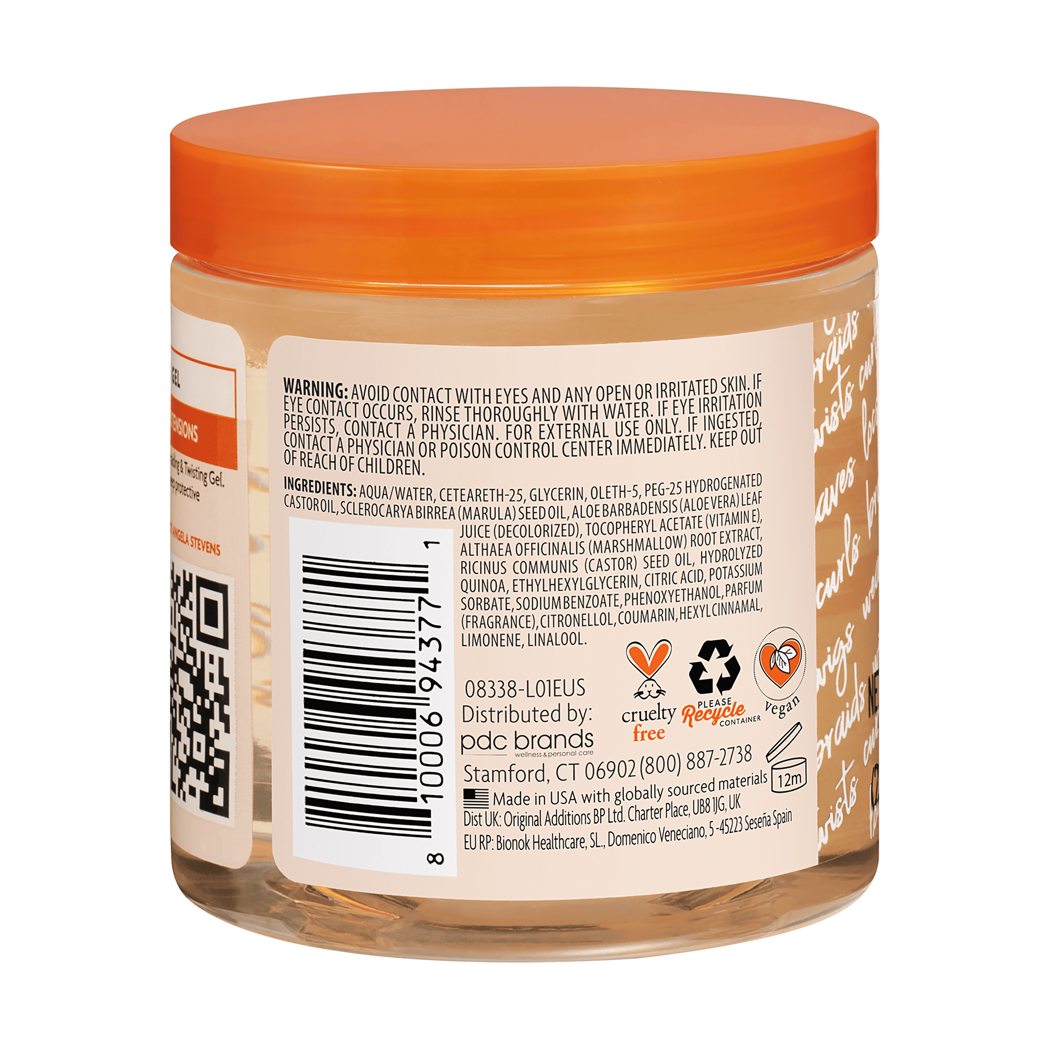 Cantu Protective Styles Braiding & Twisting Gel 237ml