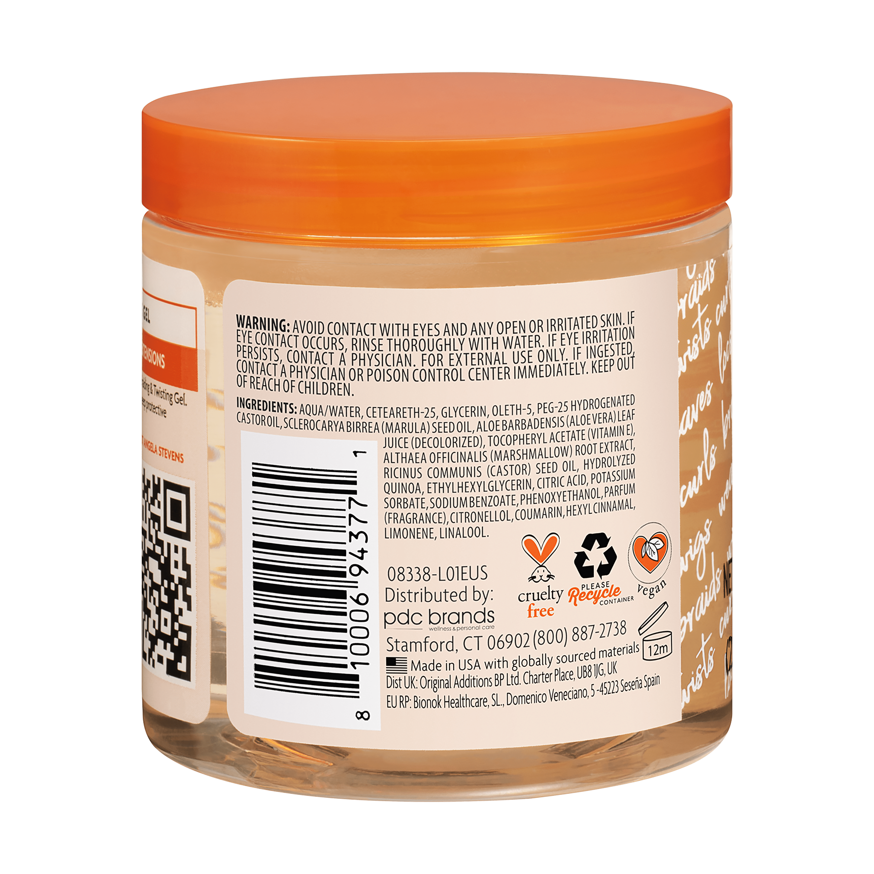 Cantu Protective Styles Braiding & Twisting Gel 237ml