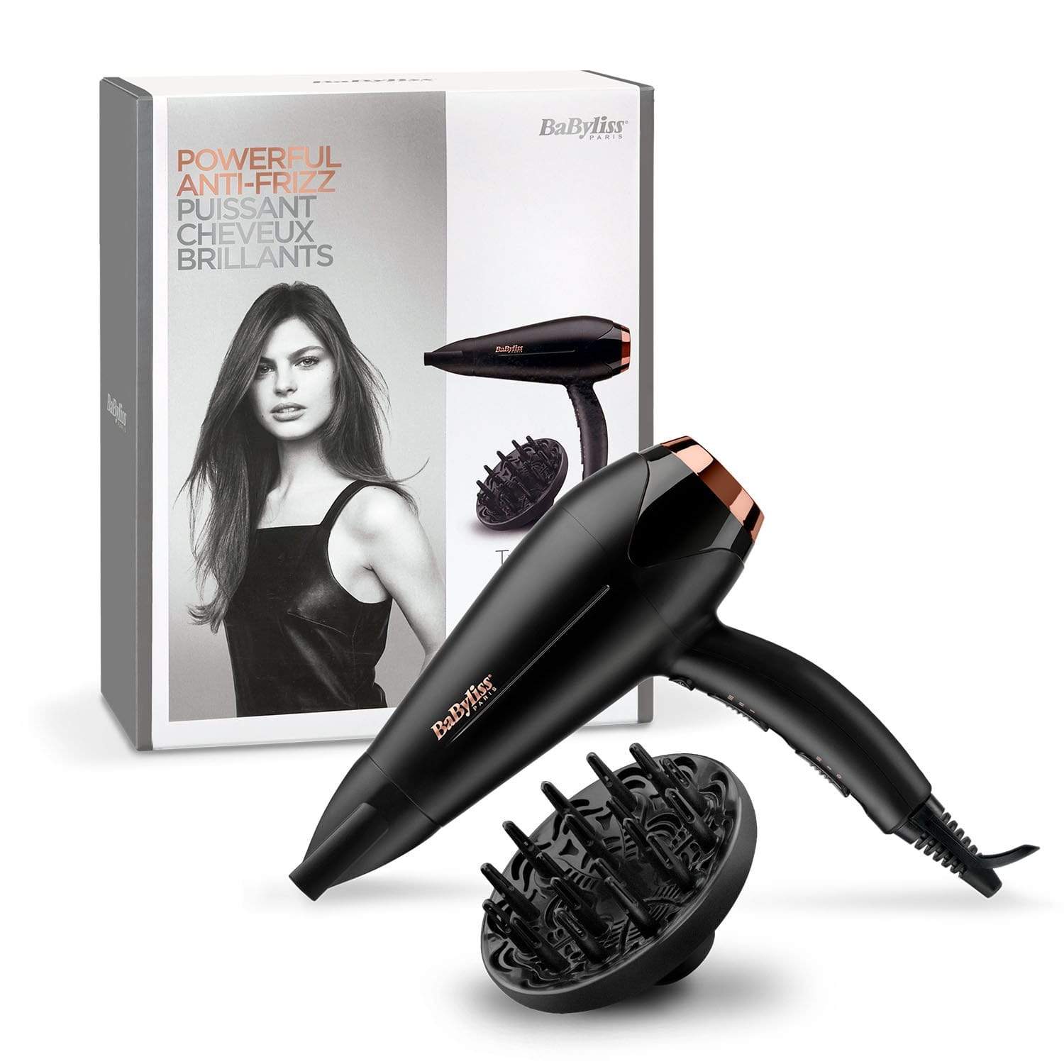 BaByliss Black Ionic Hair Dryer