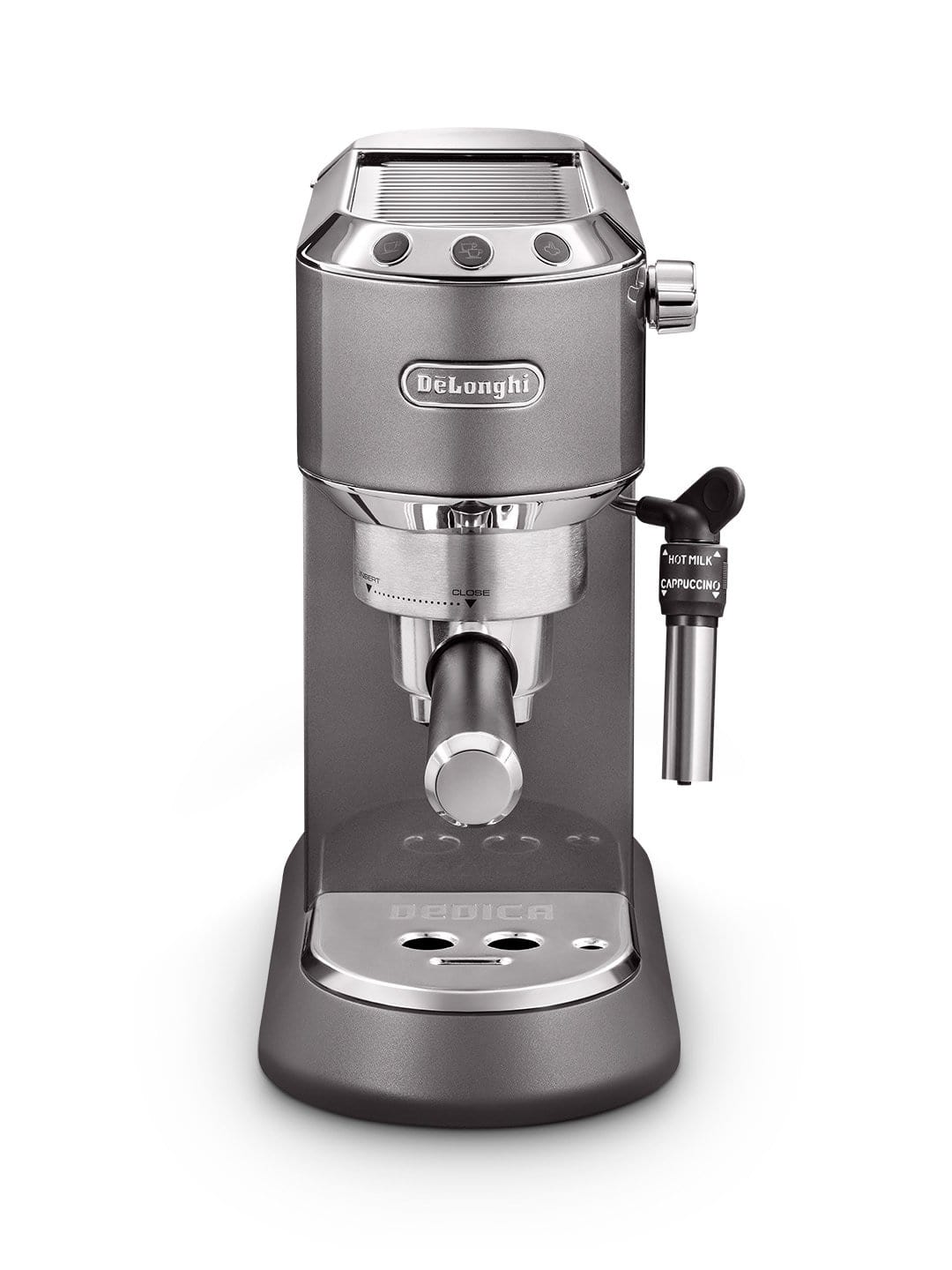 DELONGHI DEDICA METALLICS PUMP ESPRESSO EC785.GY