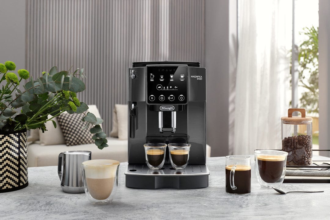 De'Longhi Magnifica start fully Automatic coffee machine,the freshest coffee ,Sift touch control panel,Traditional Milk frother ,One touch recipesBlack-ECAM220.22.GB (UAE ESMA Certified)
