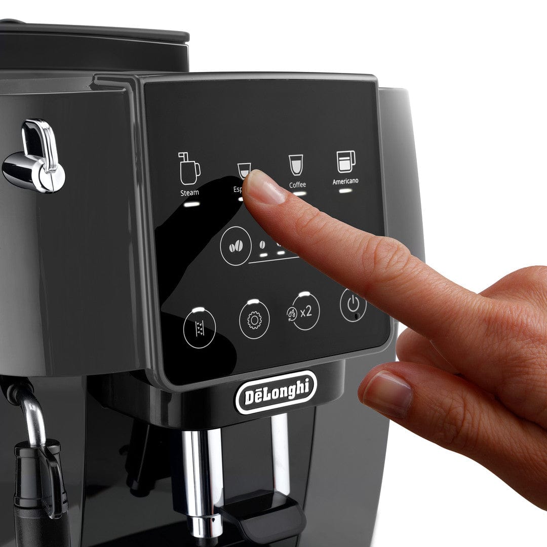 De'Longhi Magnifica start fully Automatic coffee machine,the freshest coffee ,Sift touch control panel,Traditional Milk frother ,One touch recipesBlack-ECAM220.22.GB (UAE ESMA Certified)