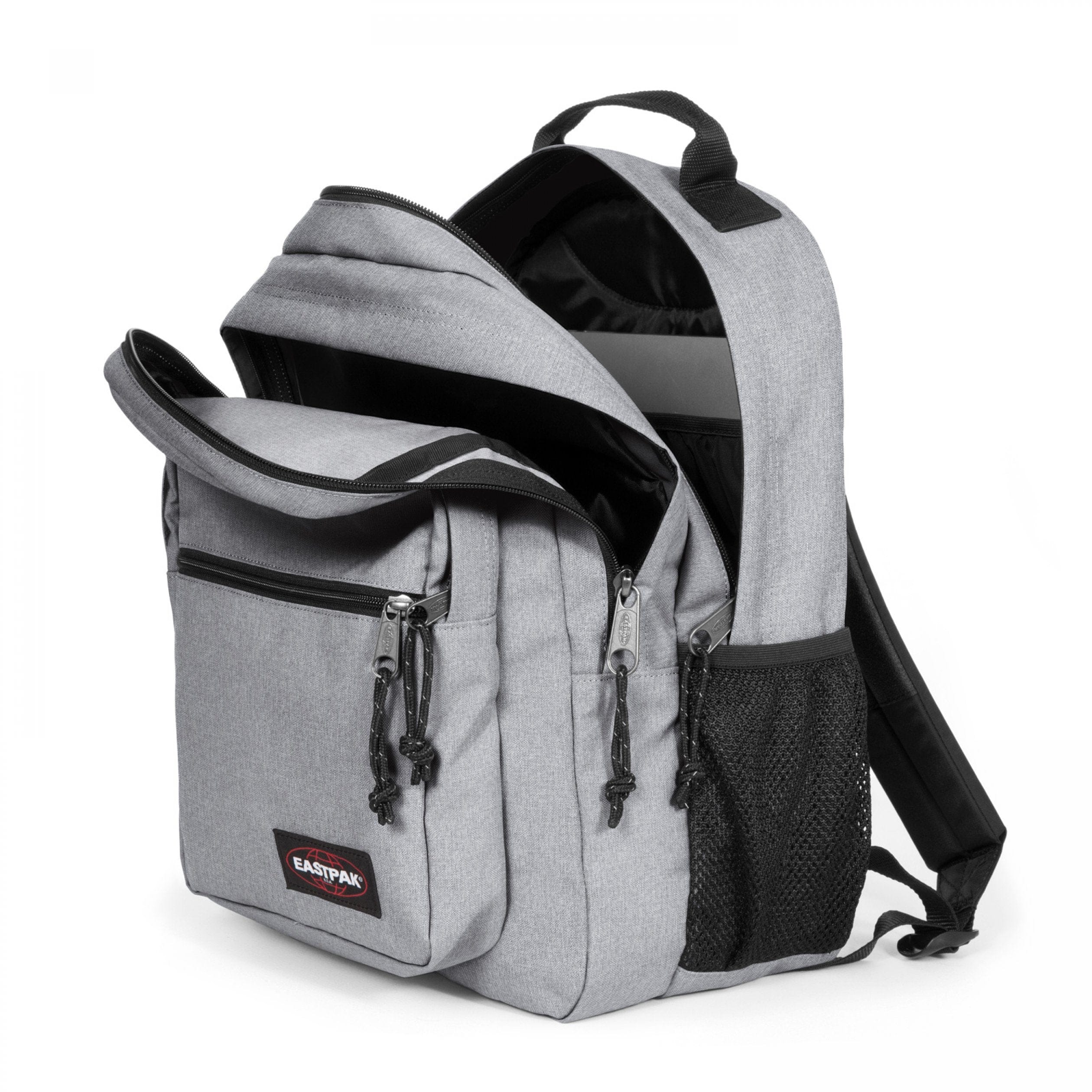 EASTPAK-Morius-Fully-functional backpack with multiple compartments-Sunday Grey-EK00040F363