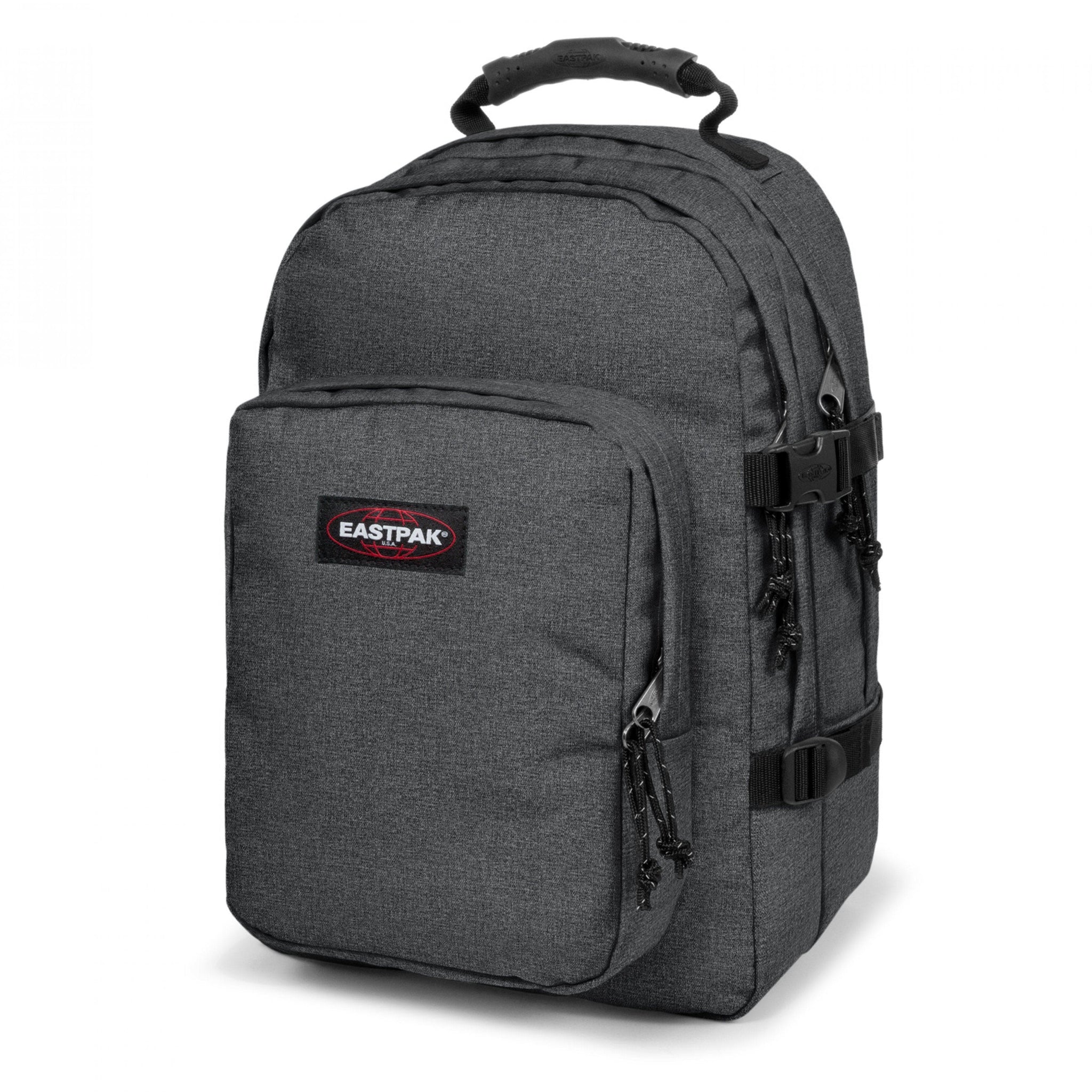 Eastpak Provider Black Denim Large Laptop Backpack