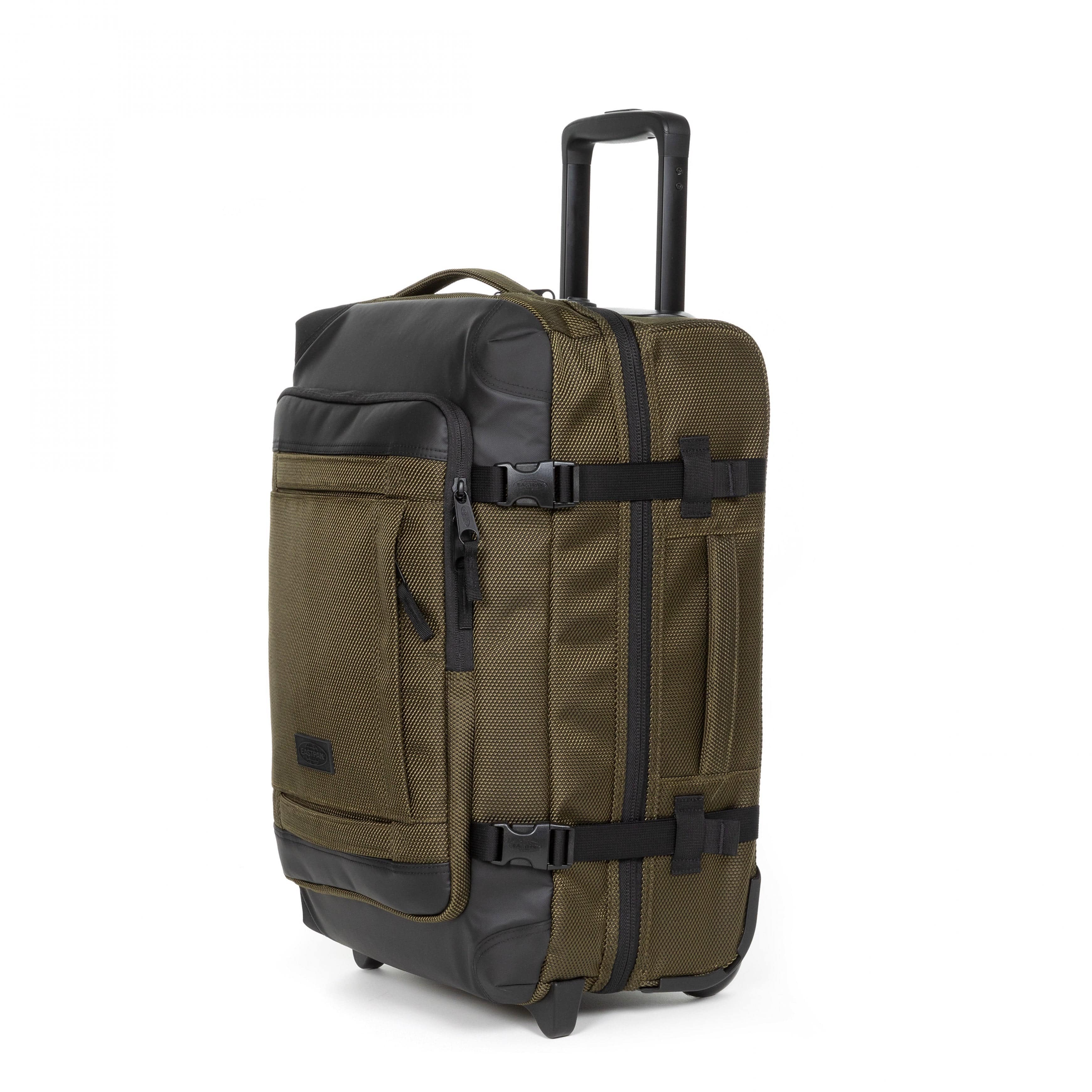 Eastpak Tranverz Cnnct S Cnnct Army Small Travel Trolley Bag Luggage
