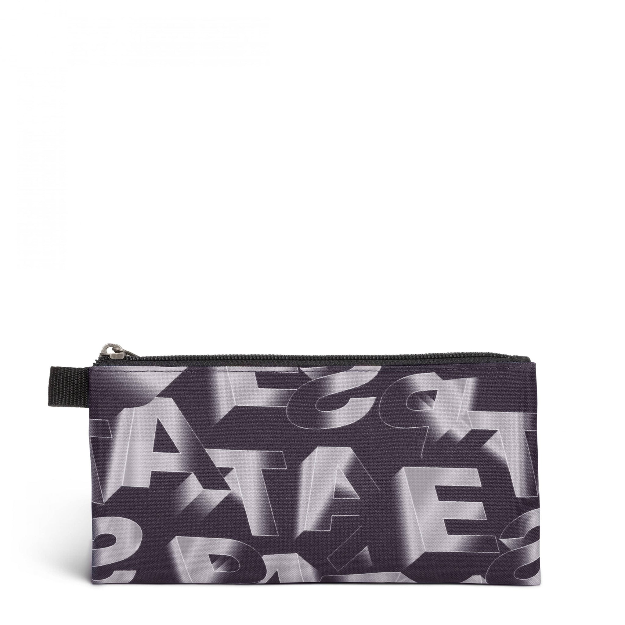 Eastpak Flatcase Blocktype Black Medium Flat Pouch Pouch