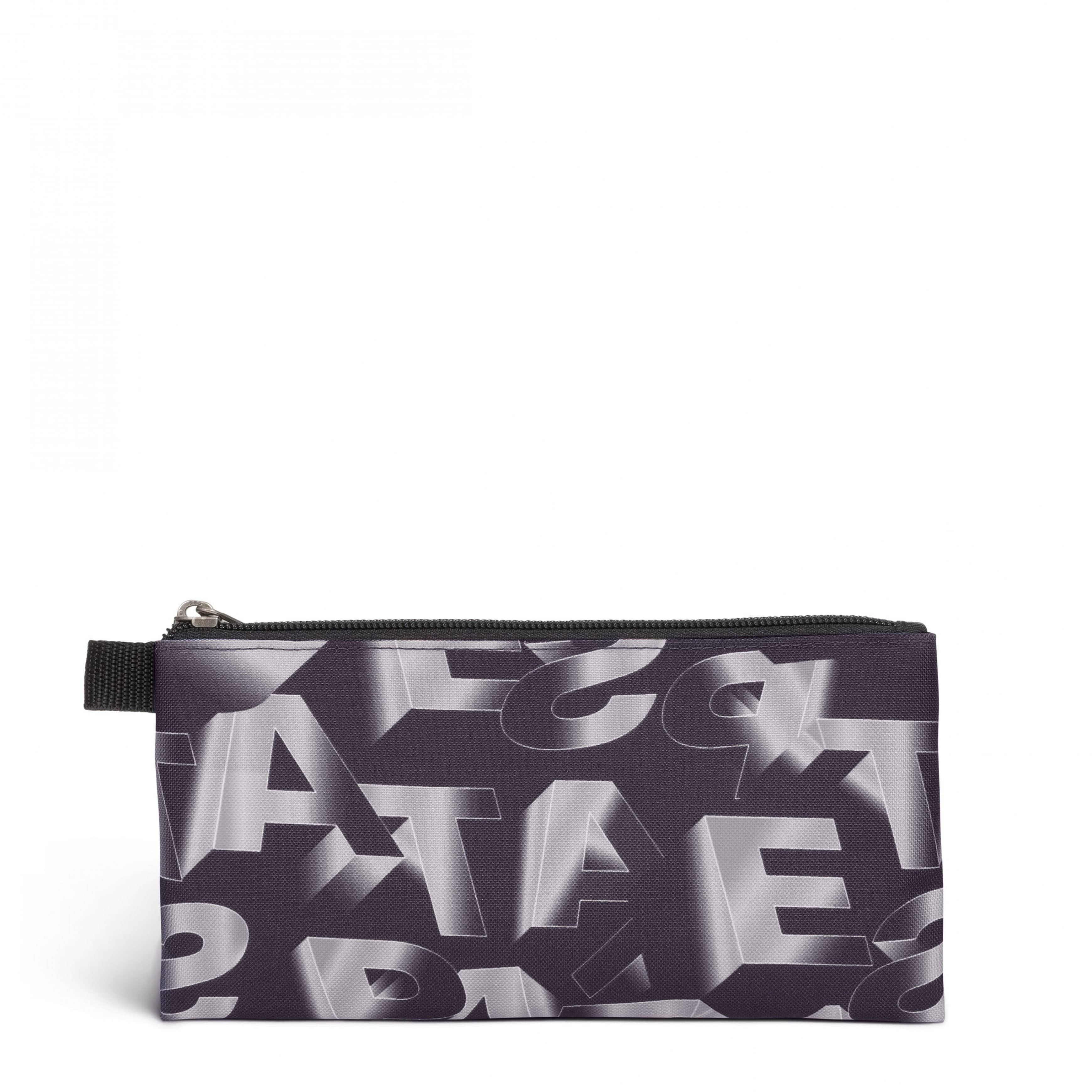 Eastpak Flatcase Blocktype Black Medium Flat Pouch Pouch