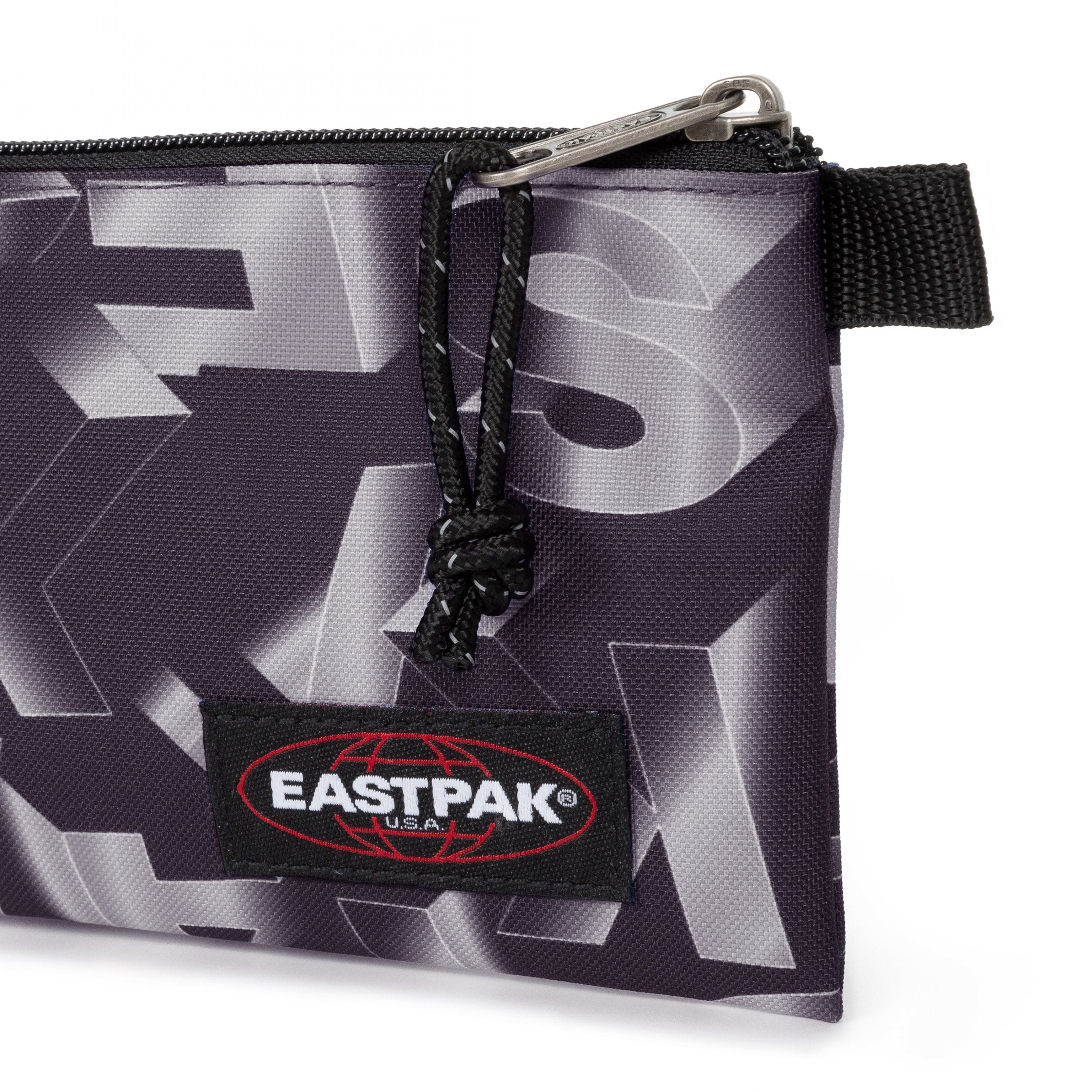 Eastpak Flatcase Blocktype Black Medium Flat Pouch Pouch