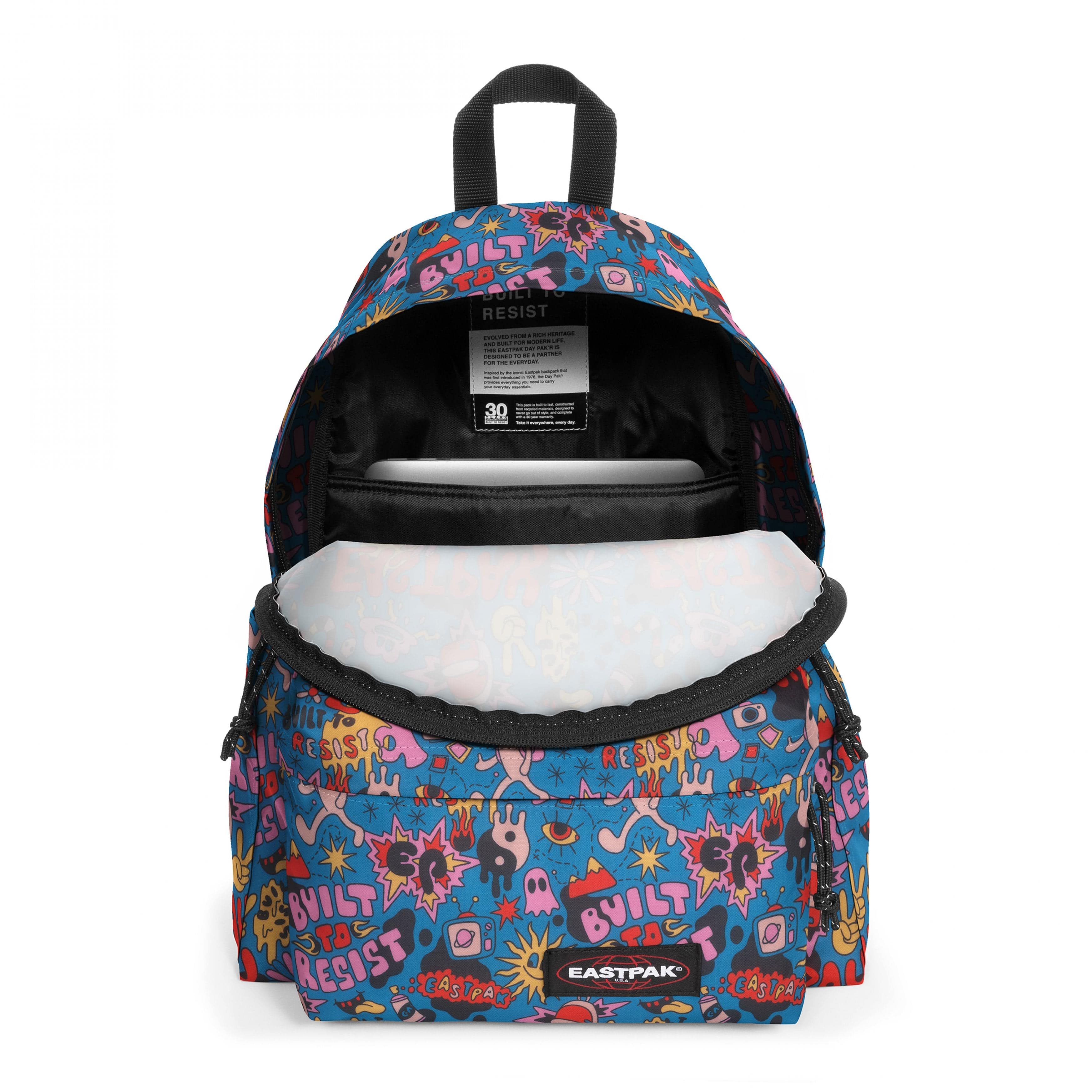 Eastpak Day Pak'R Doodle Blue Medium Backpack