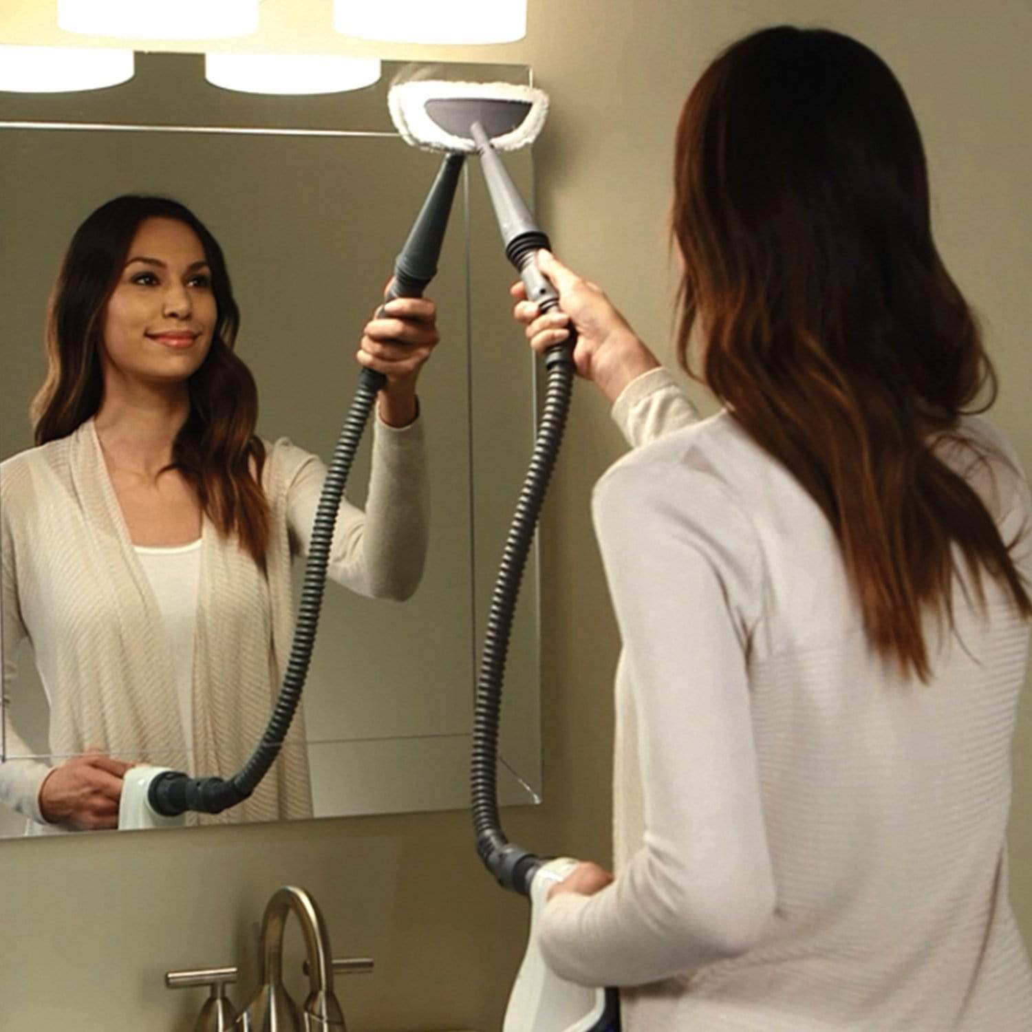 Hoover 2-in-1 Steam Mop with Detachable Handheld Vacuum Cleaner