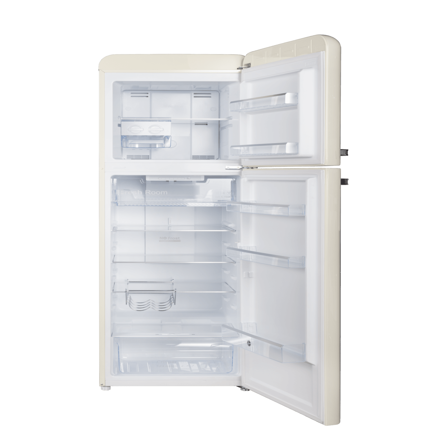 Hoover 326L Retro Style Top Mount Refrigerator