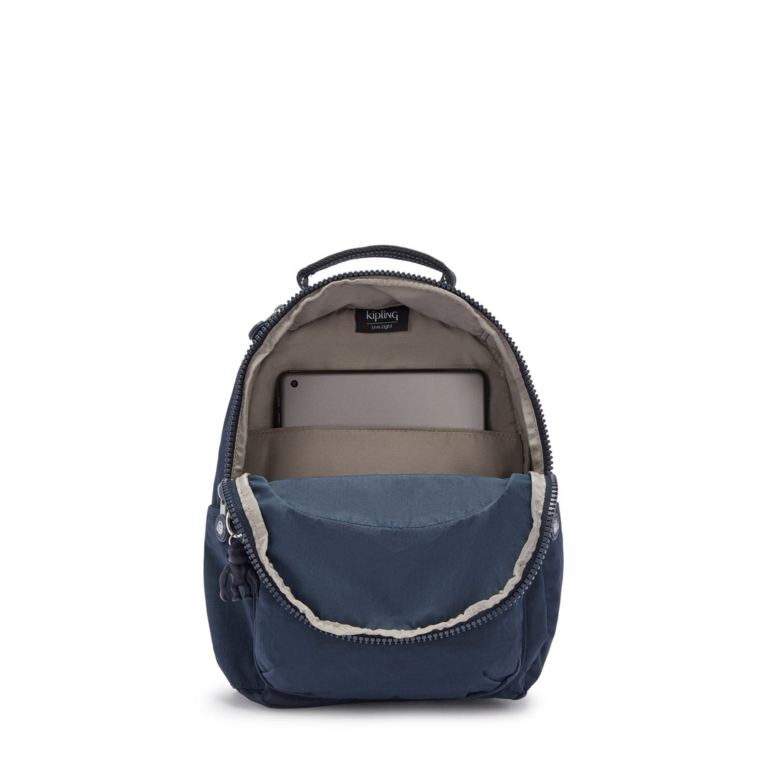 Kipling Seoul S Blue Bleu Backpack C2I4082-96V