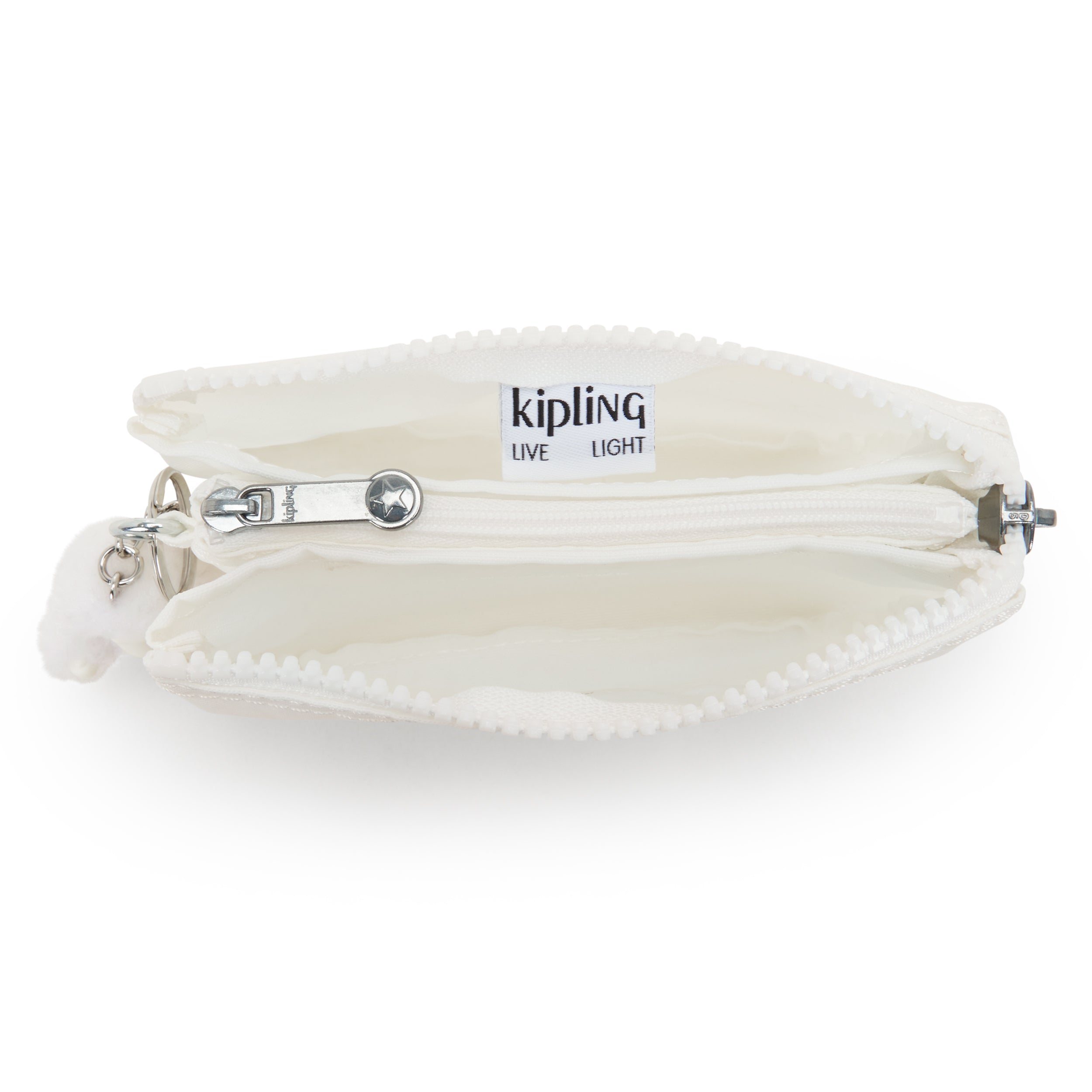 Kipling Creativity S Pure Alabaster Purse C201864-6KH