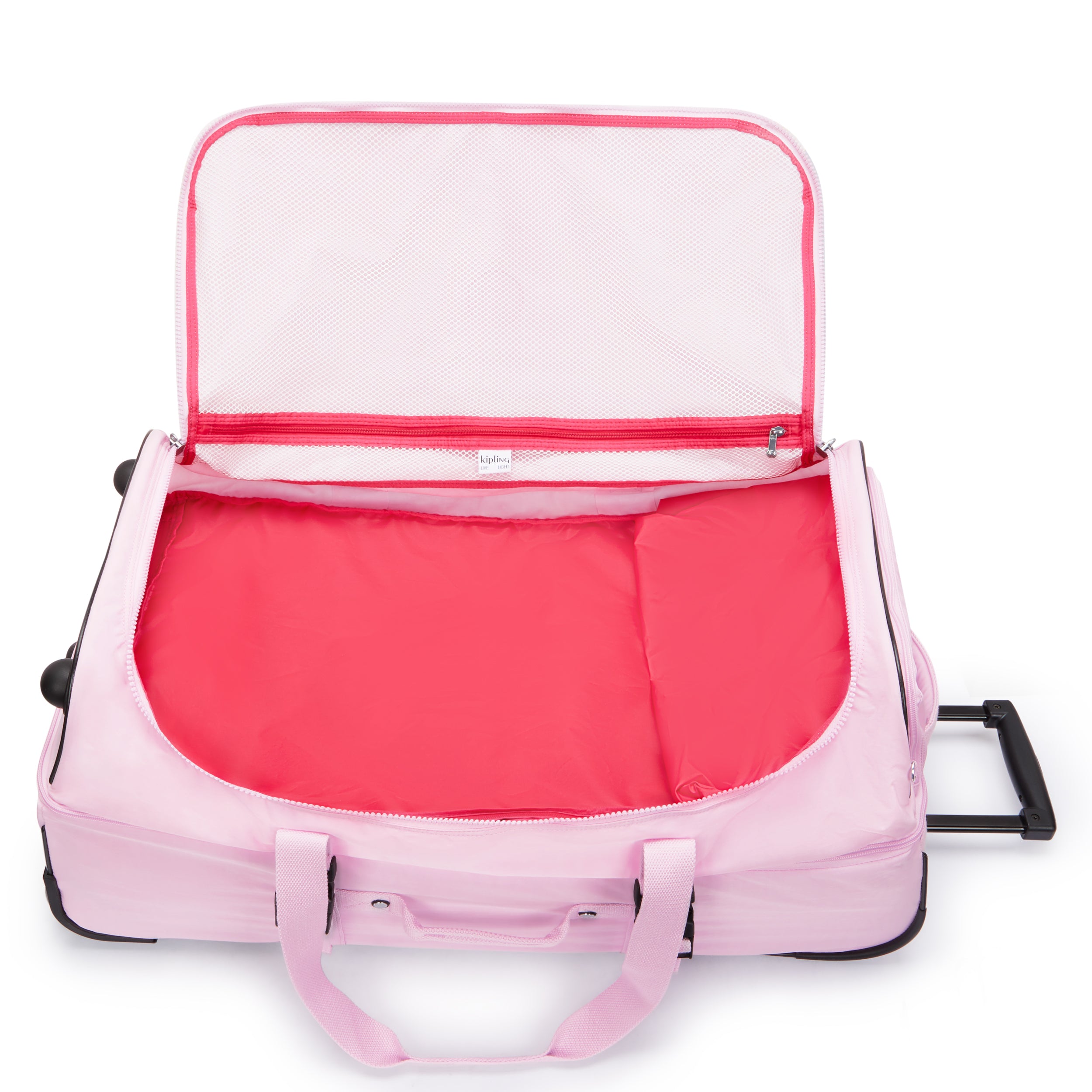 Kipling Teagan L Blooming Pink Wheeled Luggage C213117-R2C
