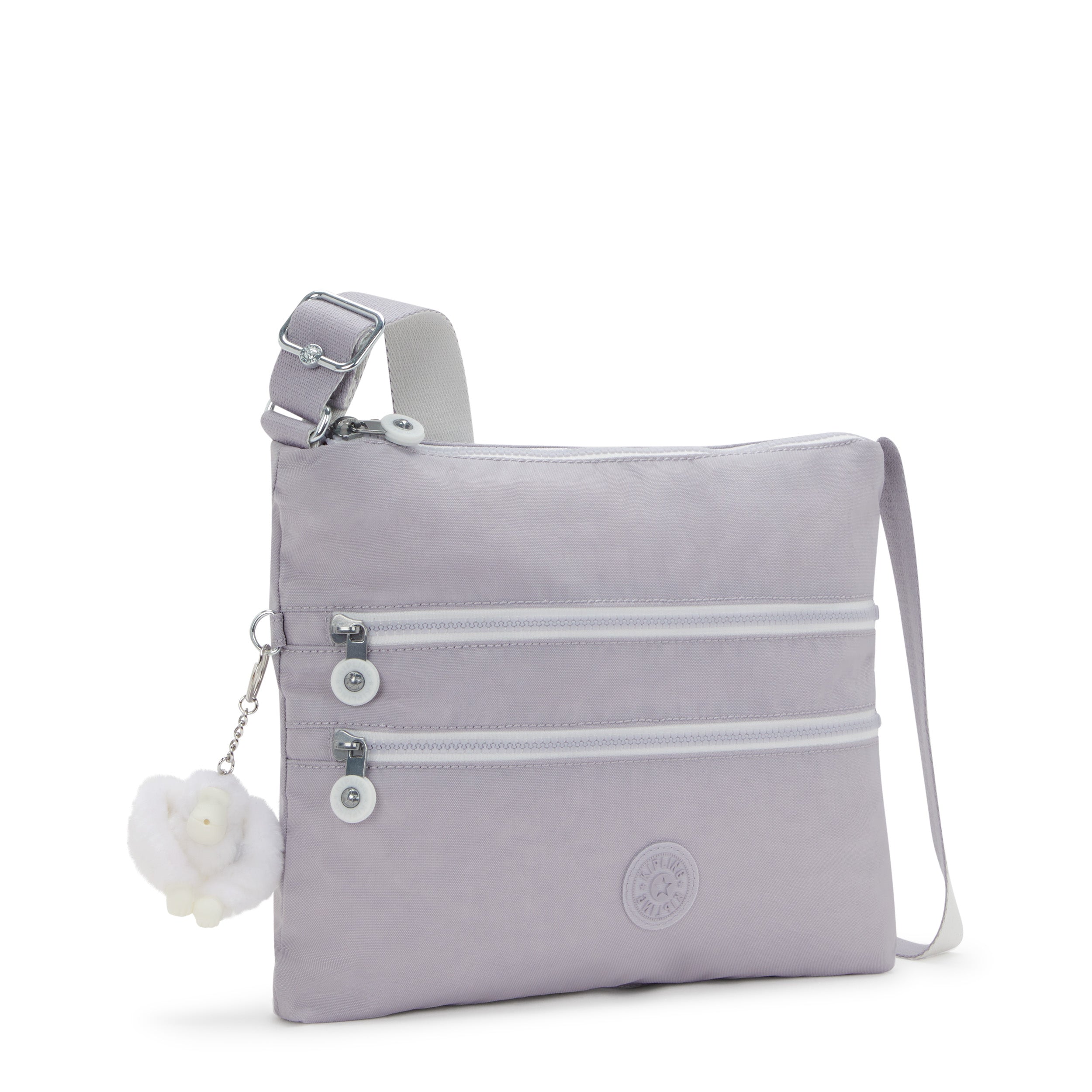 Kipling Alvar Tender Grey Crossbody Bag C213335-1FB