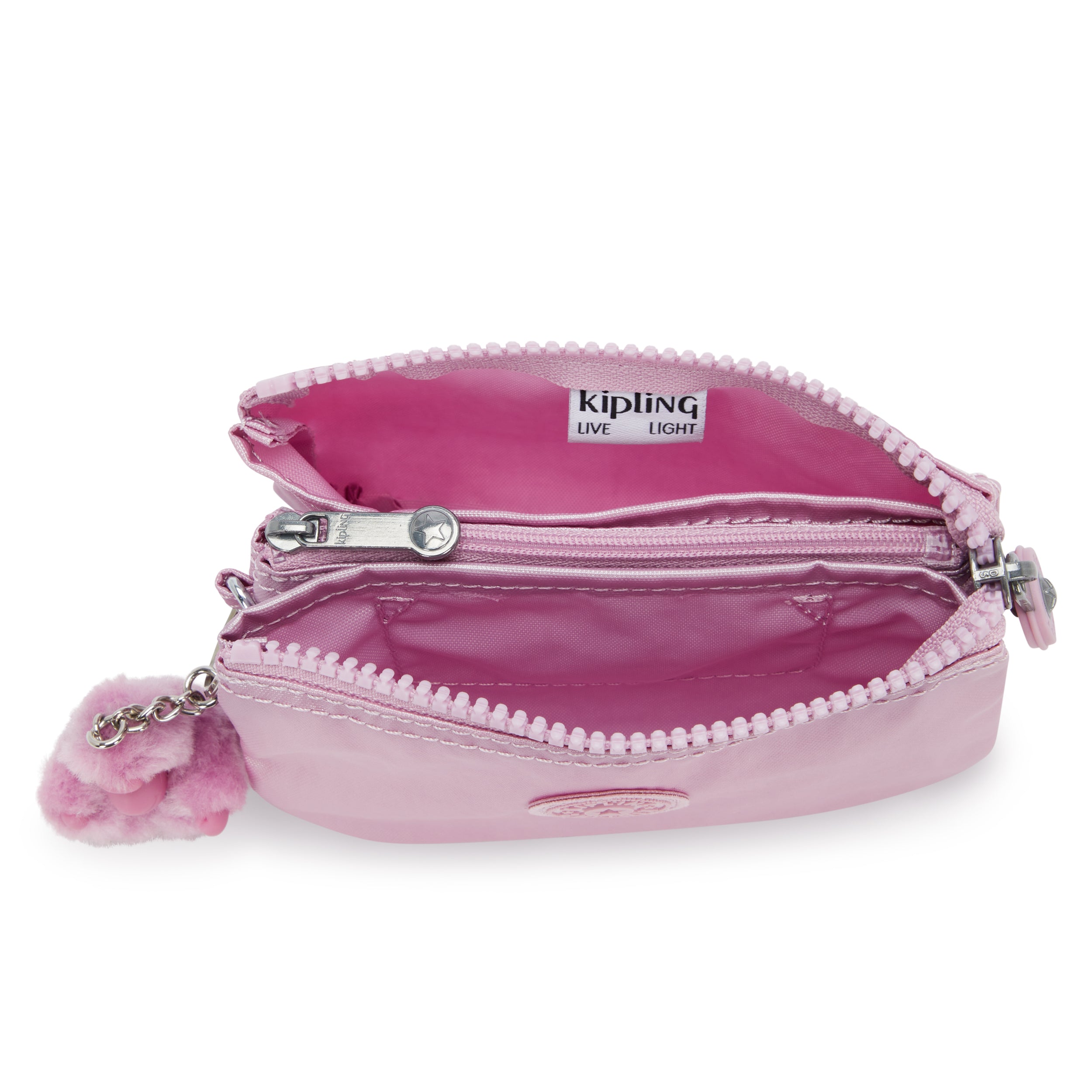Kipling Creativity S Metallic Lilac Purse C215205-F4D