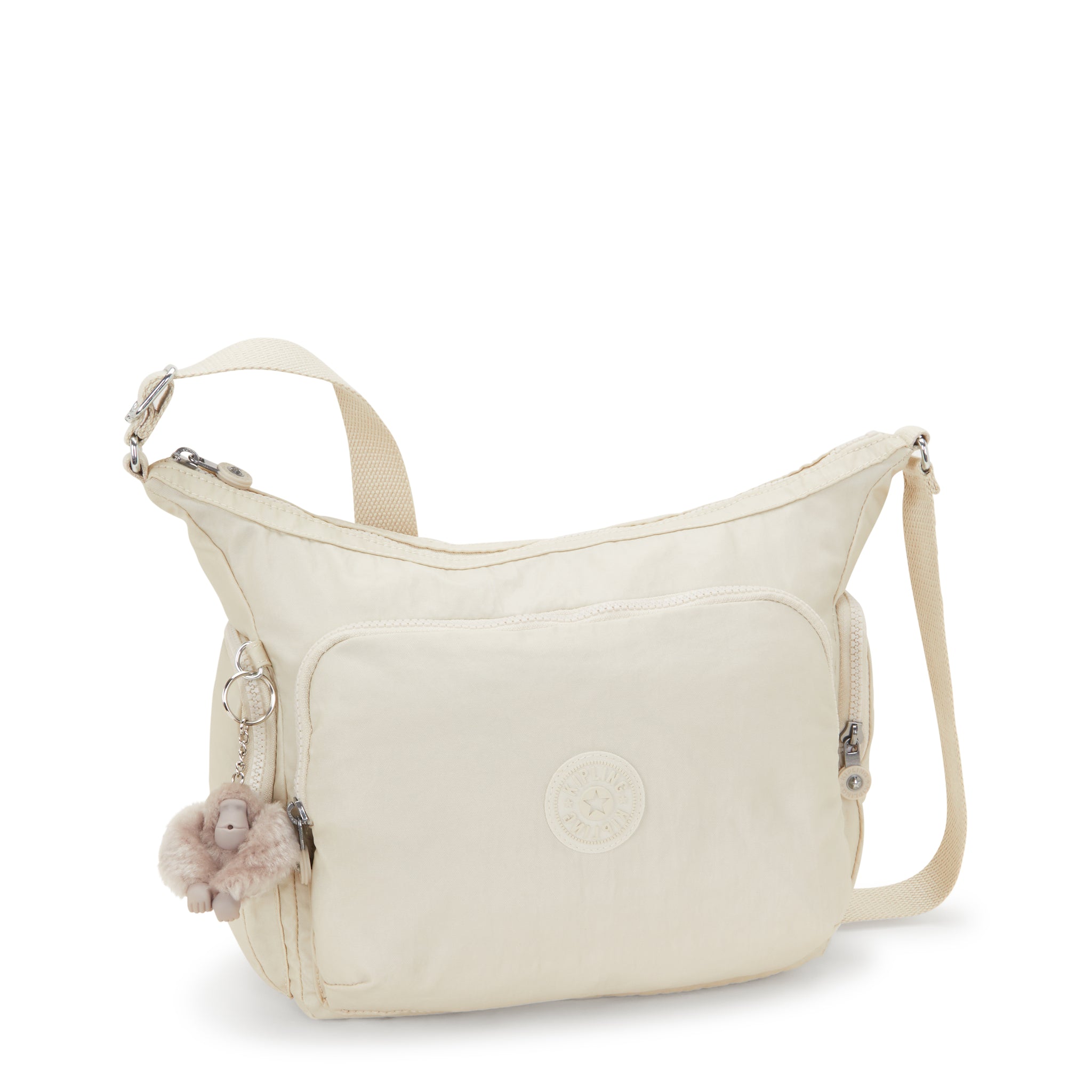 Kipling Gabb Beige Pearl Crossbody Bag C2I3945-3KA