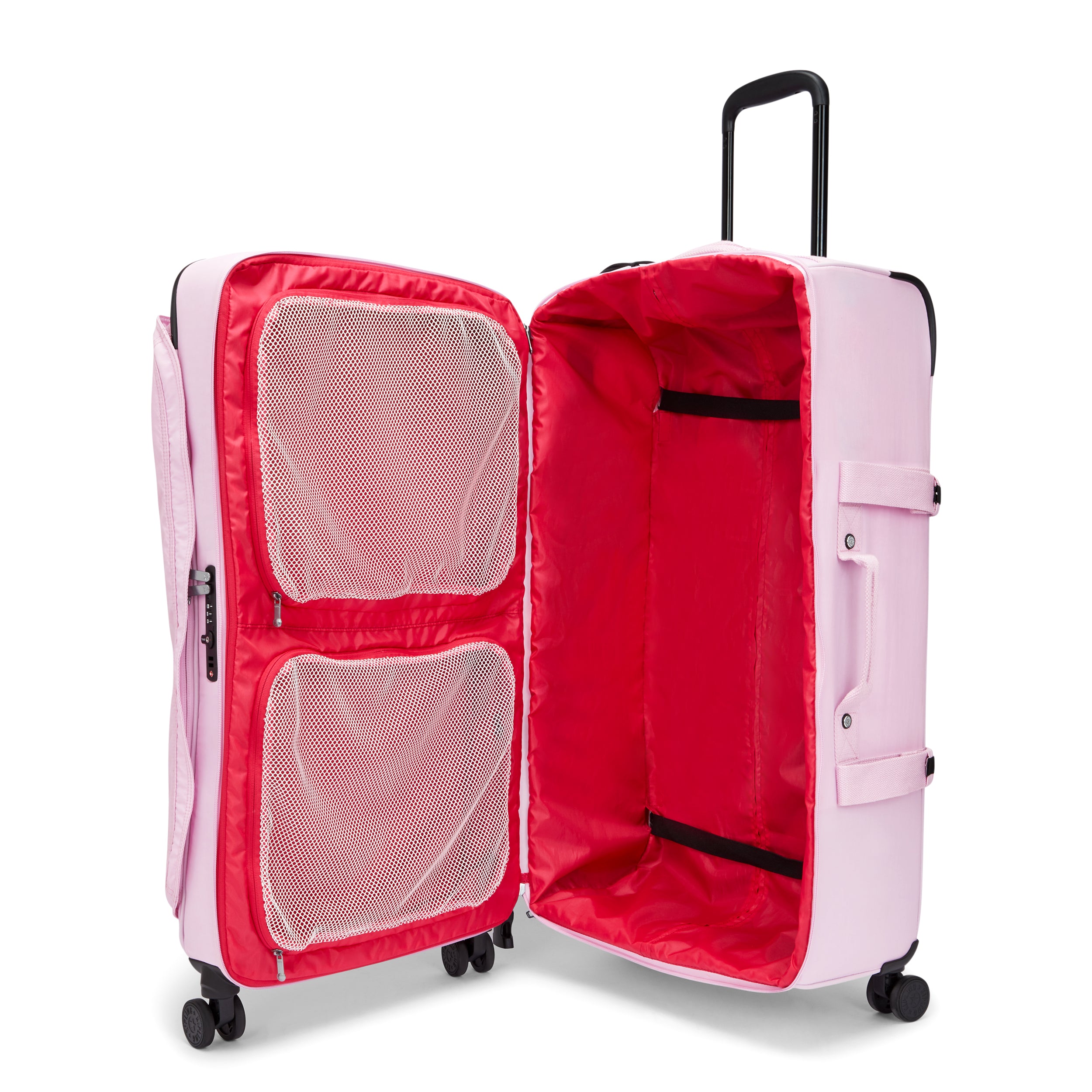 Kipling Spontaneous L Blooming Pink Wheeled Luggage C2I4193-R2C
