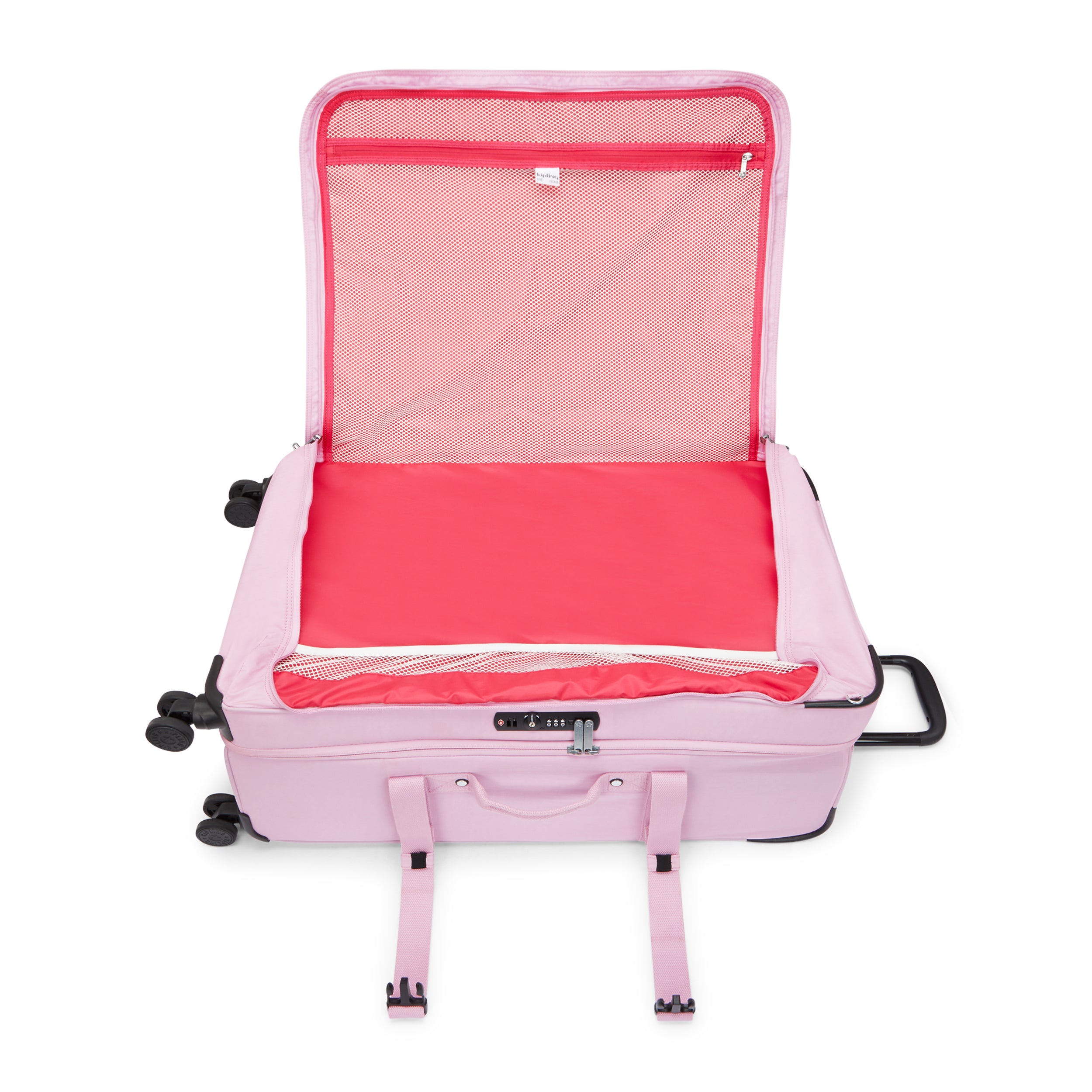 Kipling Spontaneous L Blooming Pink Wheeled Luggage C2I4193-R2C