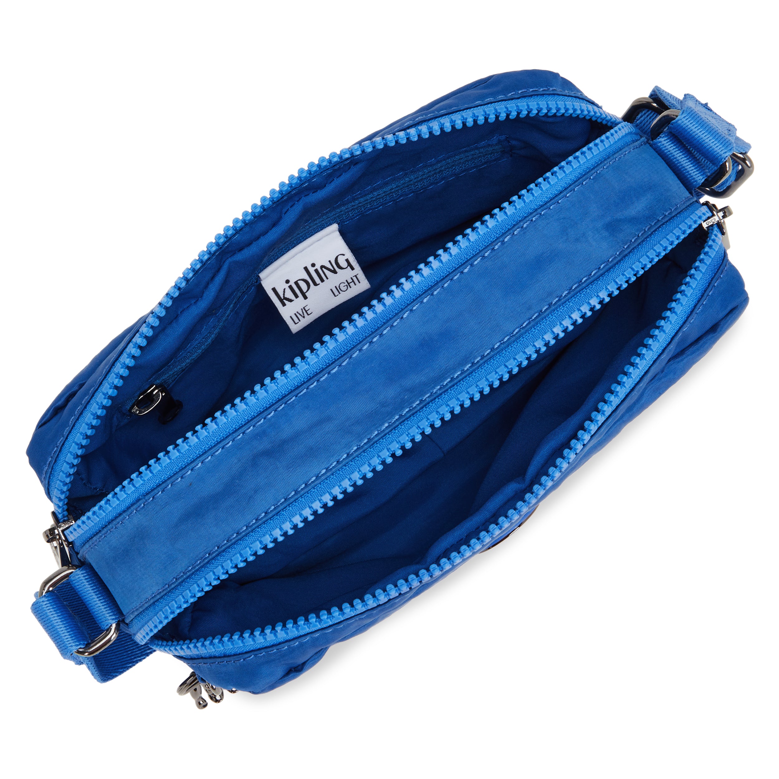 Kipling Milda Satin Blue Crossbody Bag C2I4768-S9H