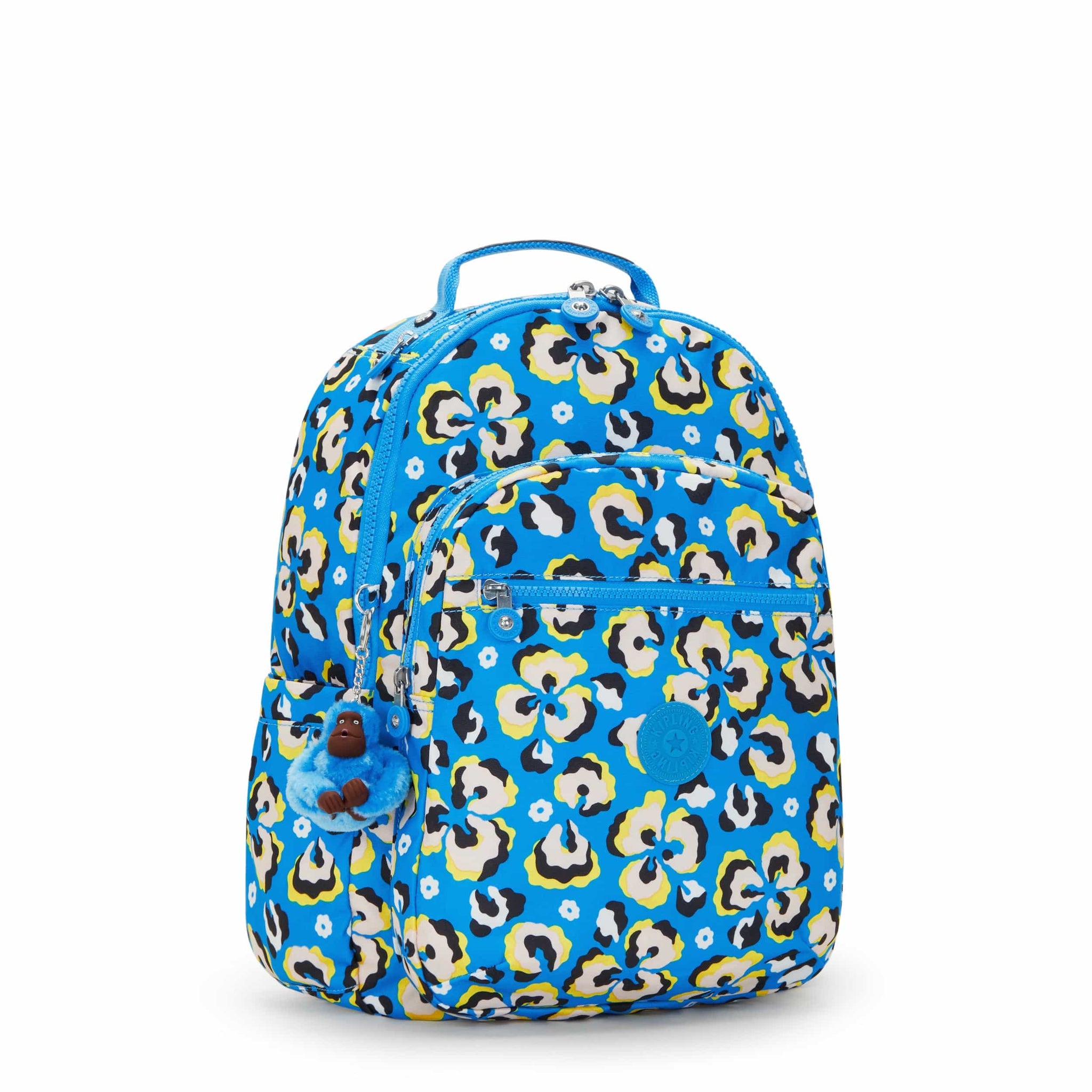 Kipling Seoul Leopard Floral Backpack C2I4851-P2A