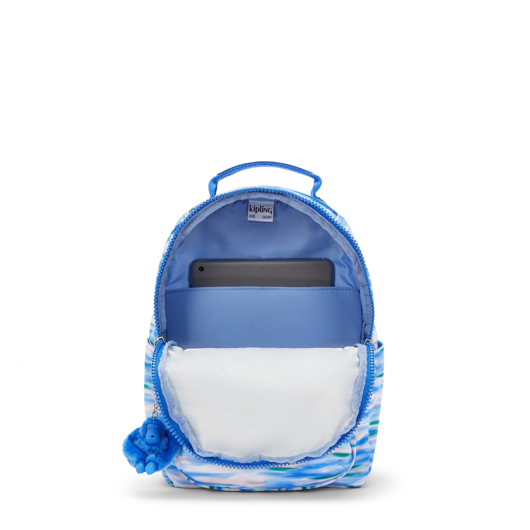 Kipling Seoul S Diluted Blue Backpack C2I5611-TX9