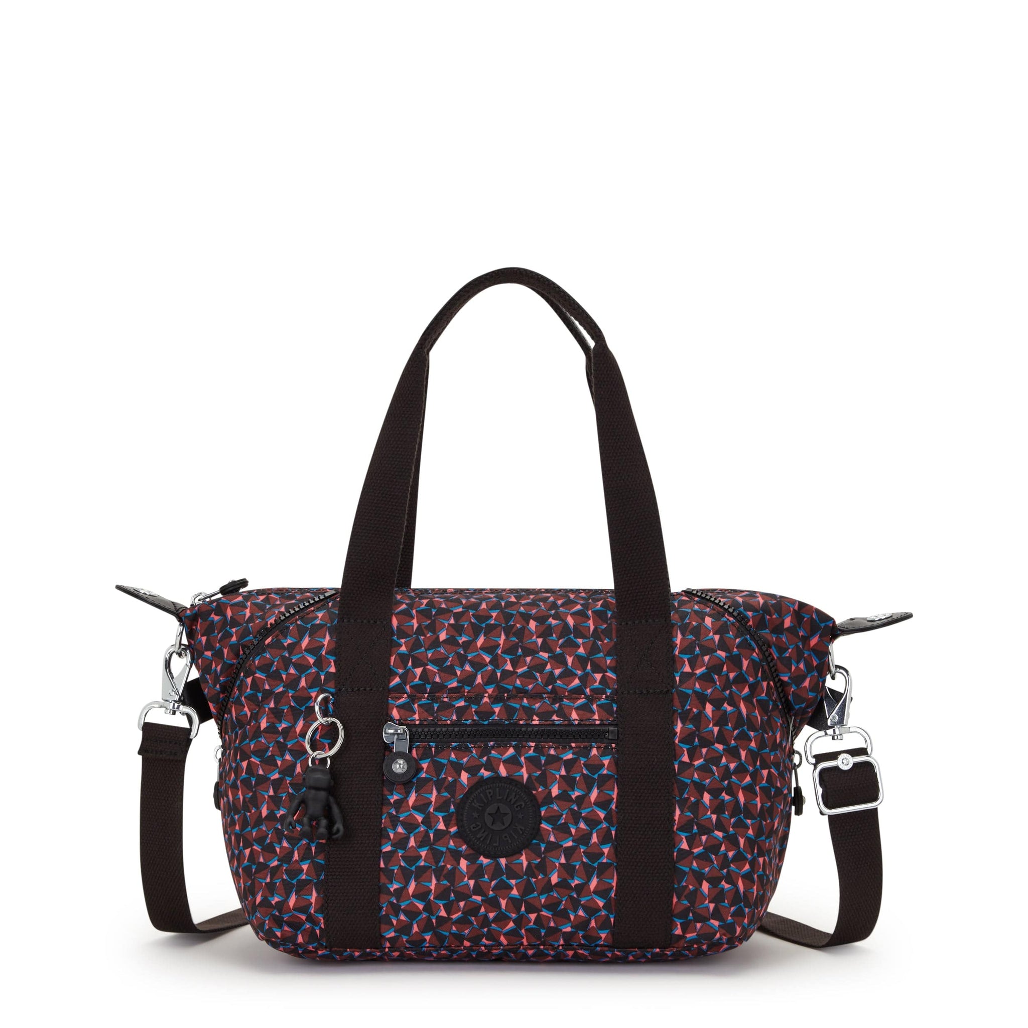 KIPLING-Art Mini-Small Handbag (With Removable Shoulderstrap)-Happy Squares-I5656-B3X