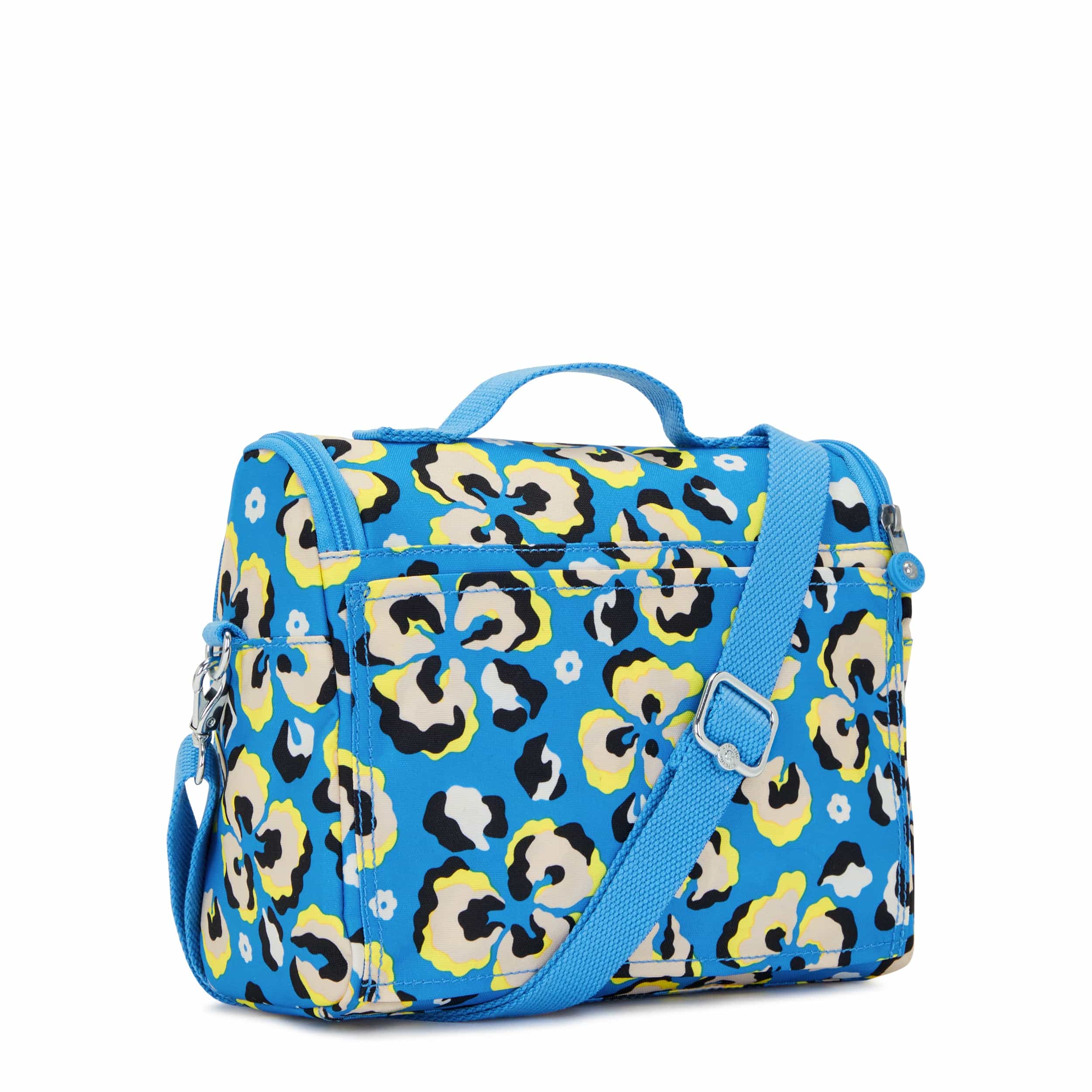 Kipling New Kichirou Leopard Floral Trolley Sleeve Lunch Bag C2I5749-P2A