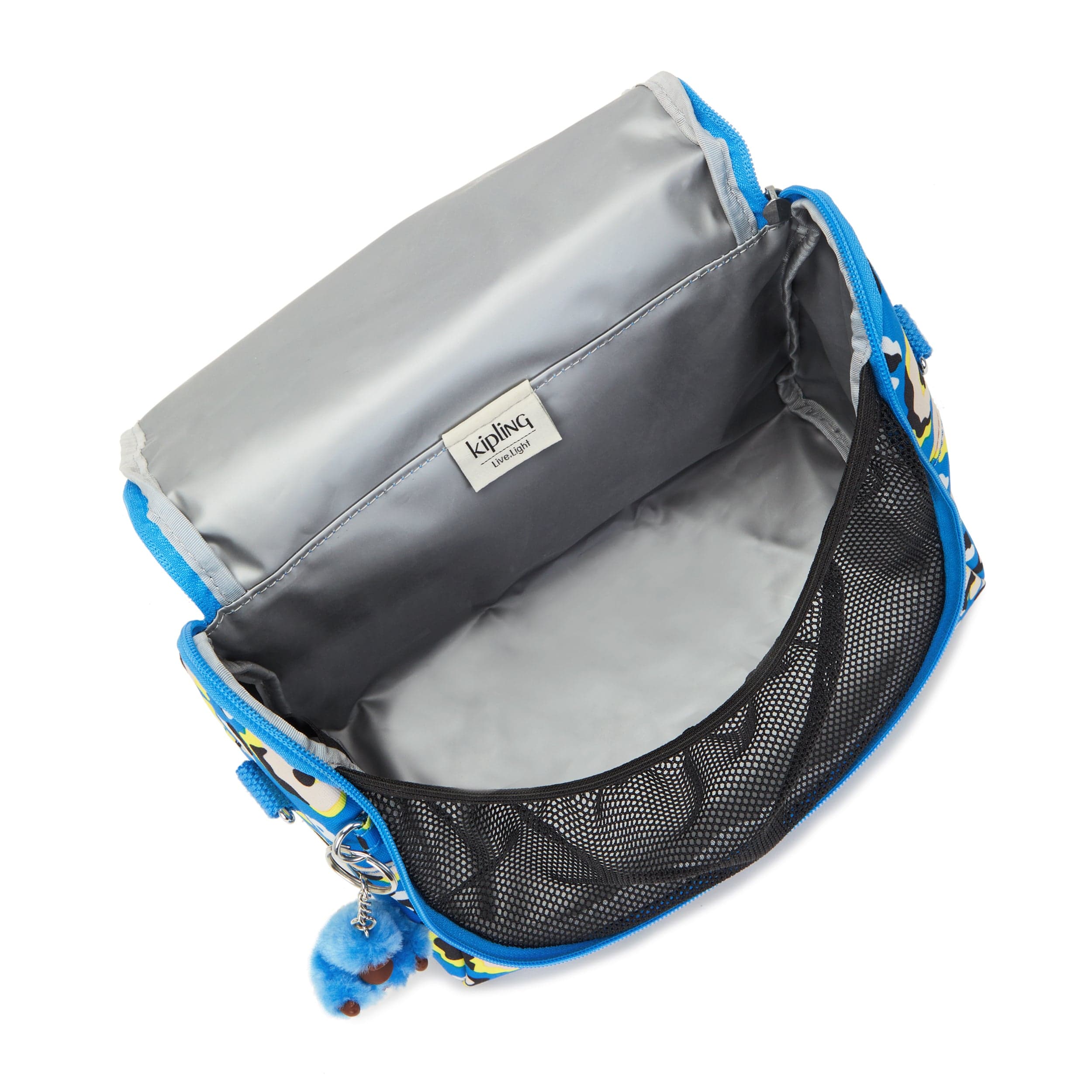 Kipling New Kichirou Leopard Floral Trolley Sleeve Lunch Bag C2I5749-P2A