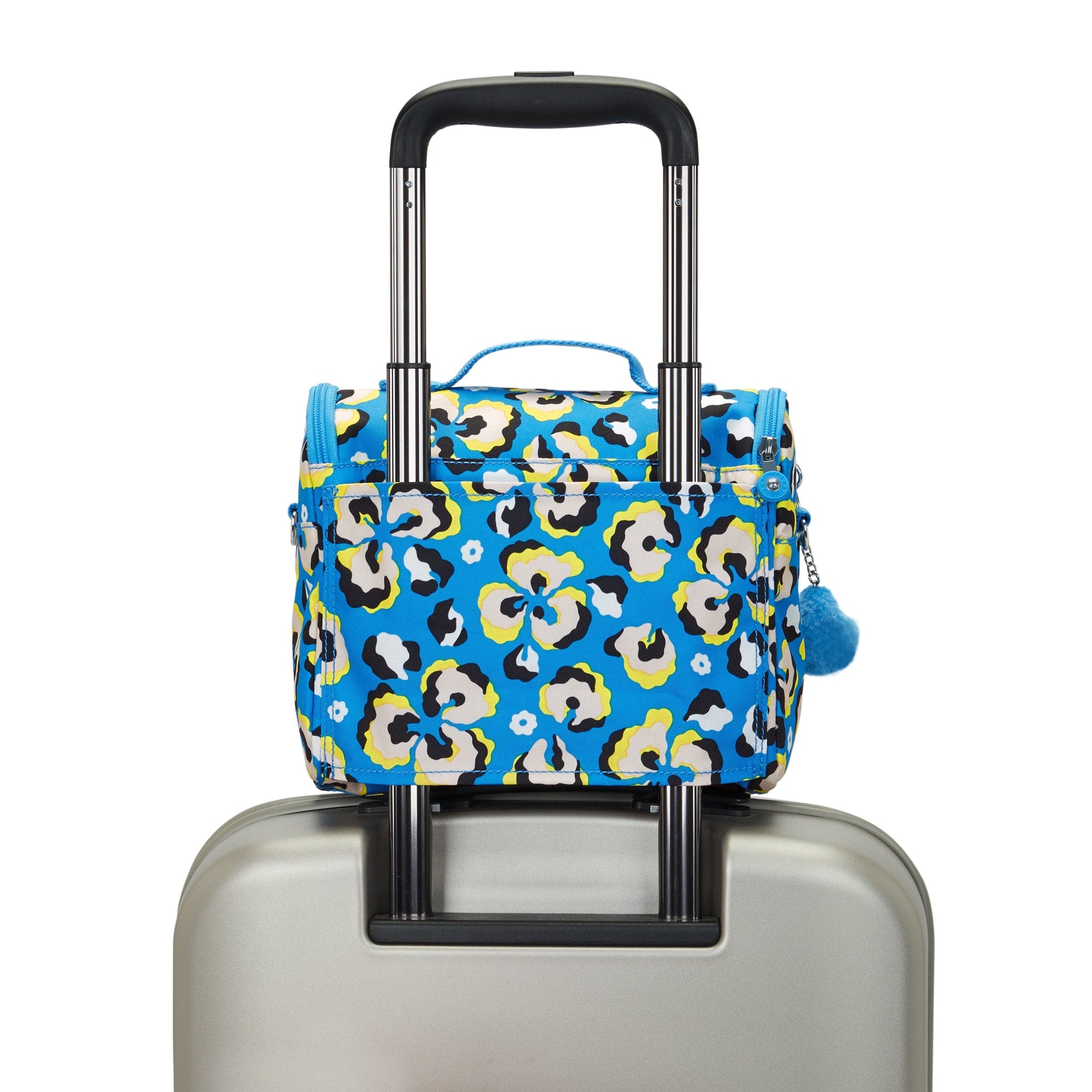 Kipling New Kichirou Leopard Floral Trolley Sleeve Lunch Bag C2I5749-P2A