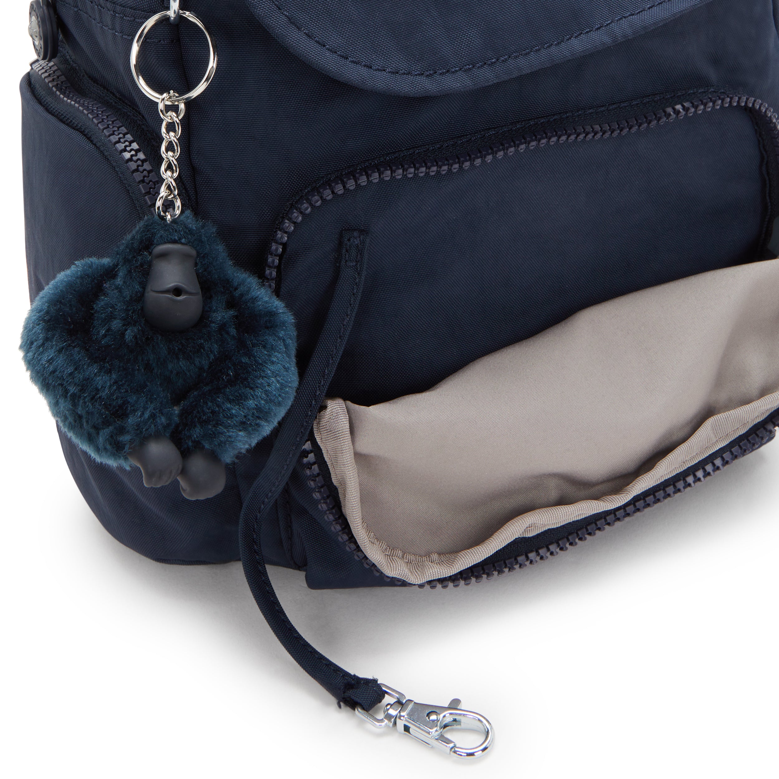 Kipling City Zip Mini Blue Bleu Backpack C2I6046-96V
