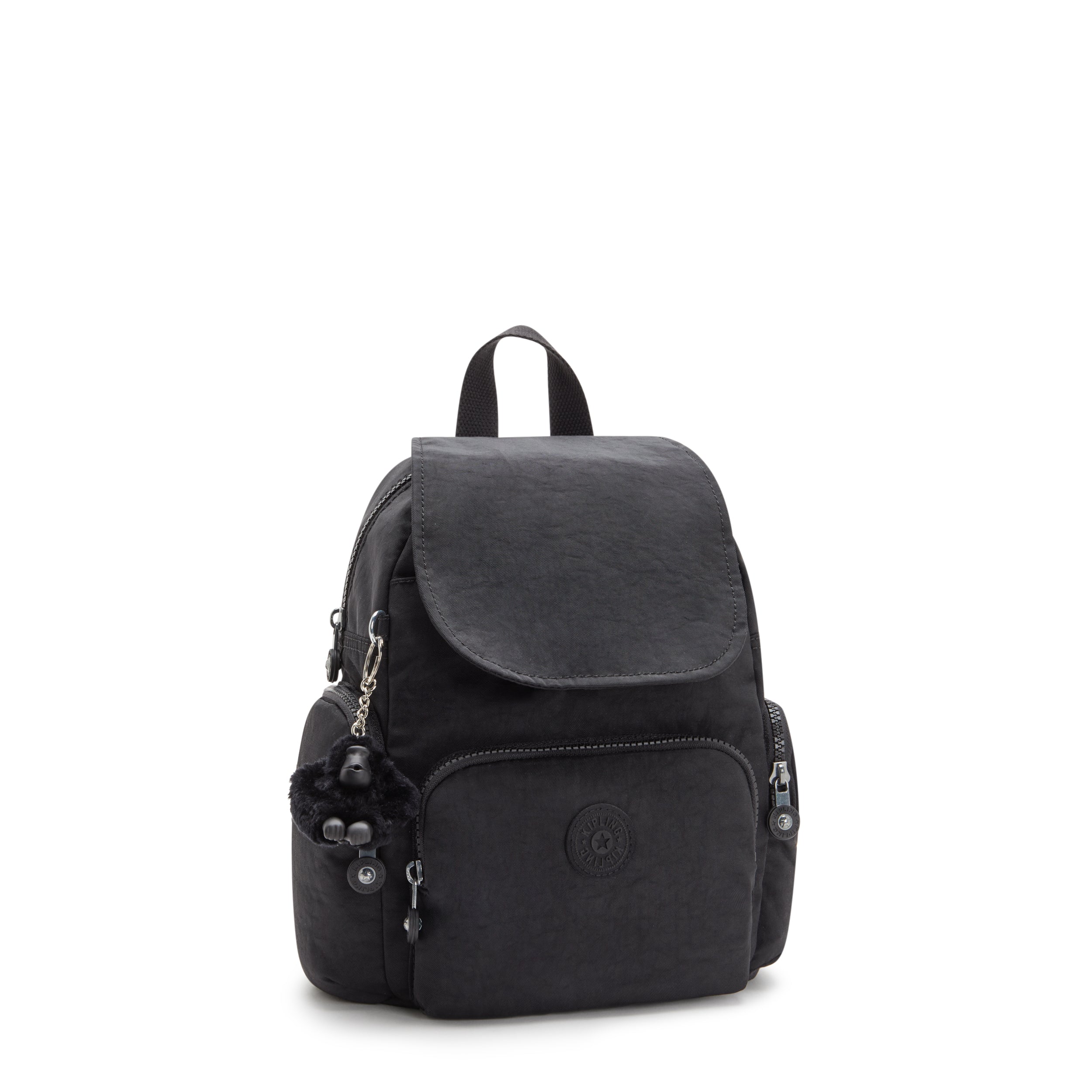 Kipling City Zip Mini Black Noir Backpack C2I6046-P39