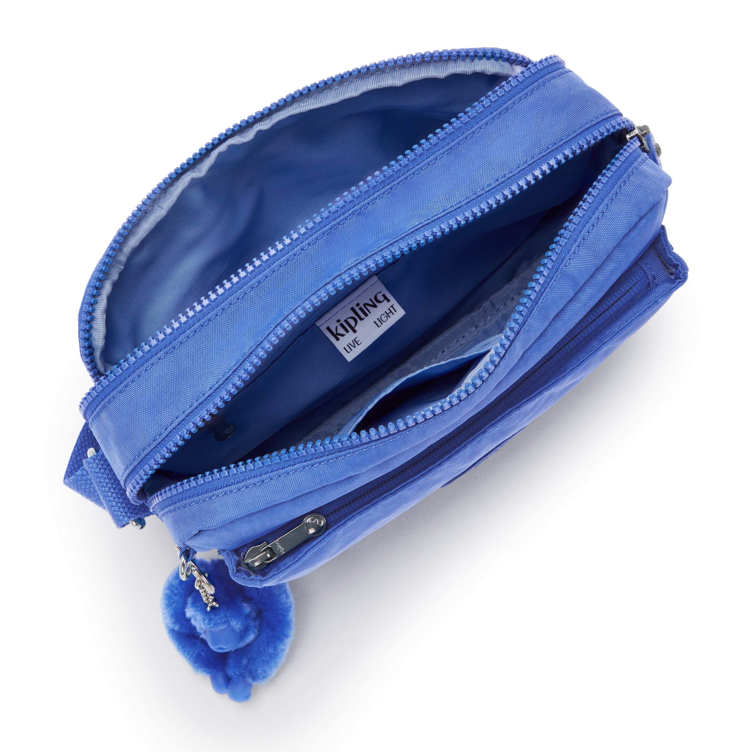 Kipling Abanu M Havana Blue Crossbody Bag C2I7076-JC7