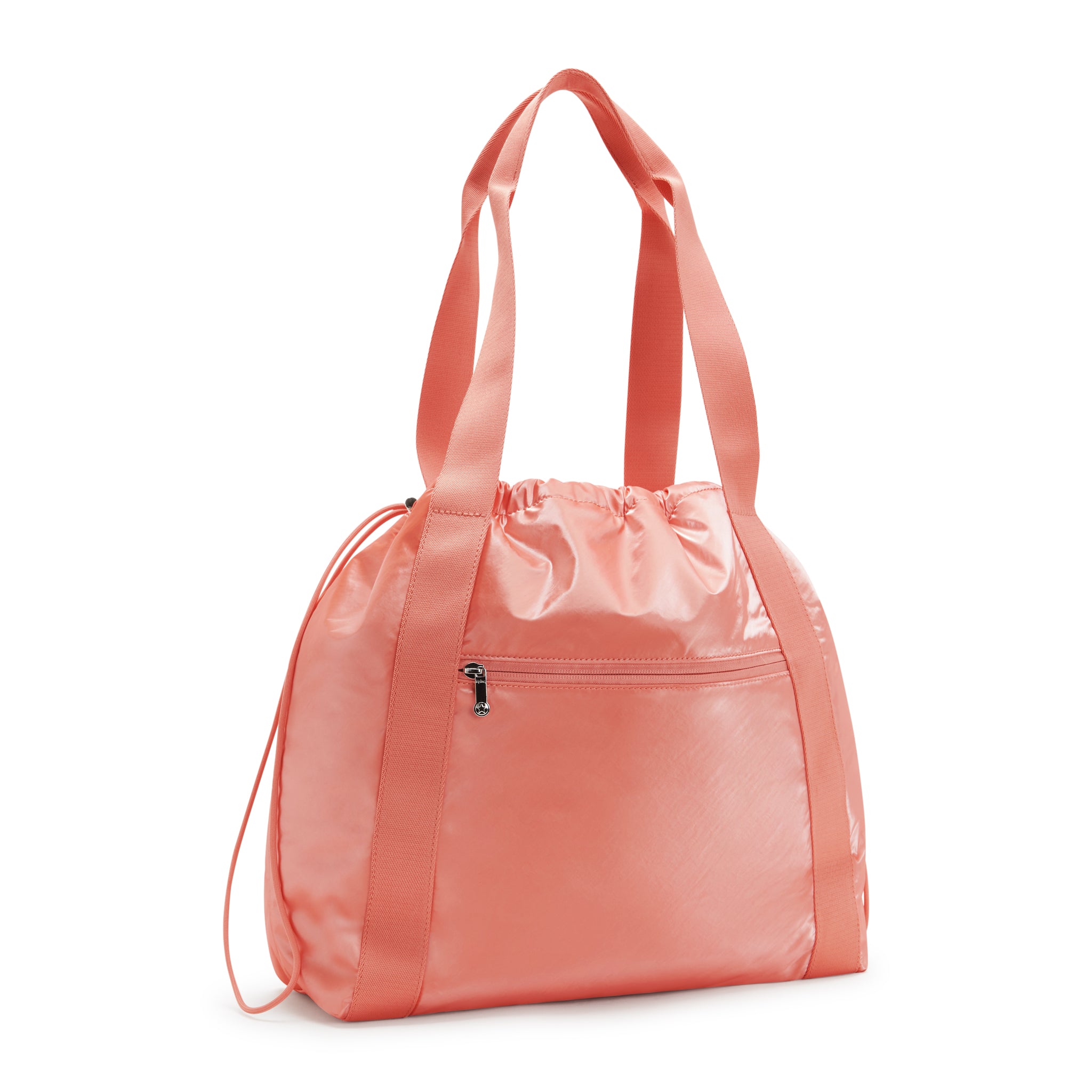 Kipling Elmar Peach Glam Drawstring Tote Bag C2I7270-S7W