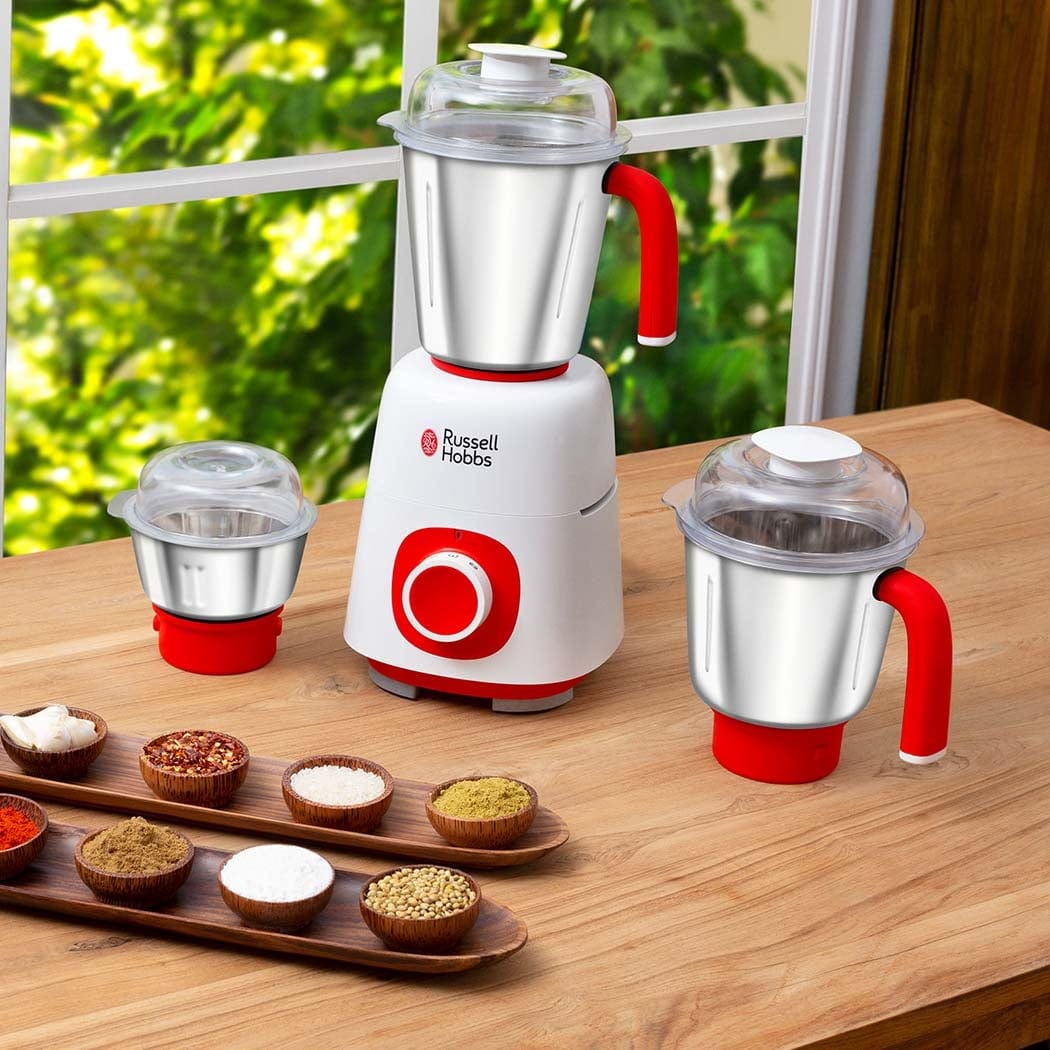 Russell Hobbs 3-in-1 Mixer Grinder 550W
