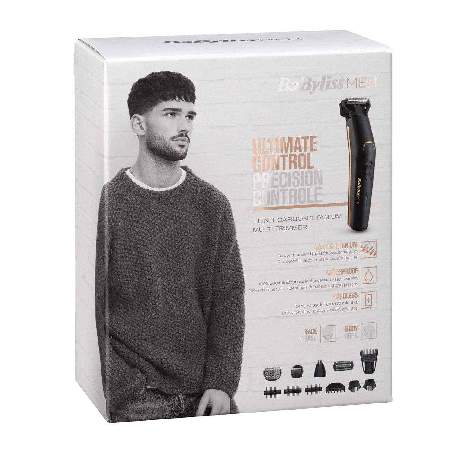 BaByliss Titanium Carbon Trimmers & Clippers