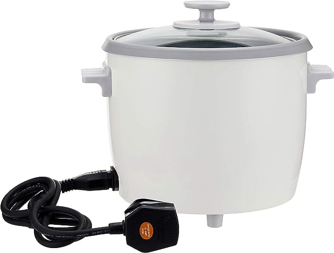 Electronic Rice Cooker And Warmer 1.0 Litre White