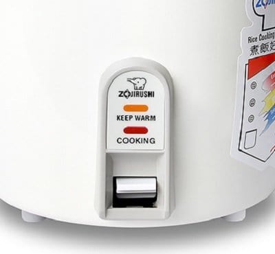 Zojirushi 1.8L White Electronic Rice Cooker And Warmer