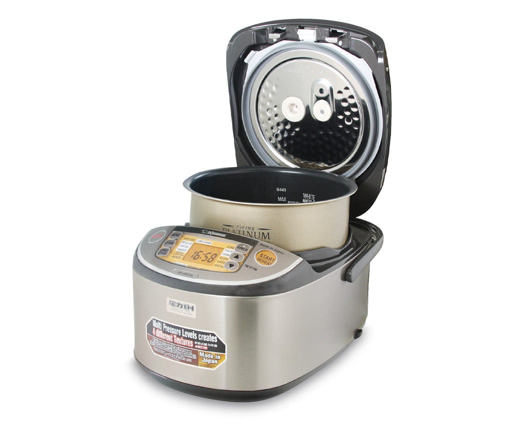 Zojirushi 1.8L - Stainless Brown Electronic Rice Cooker/ Warmer