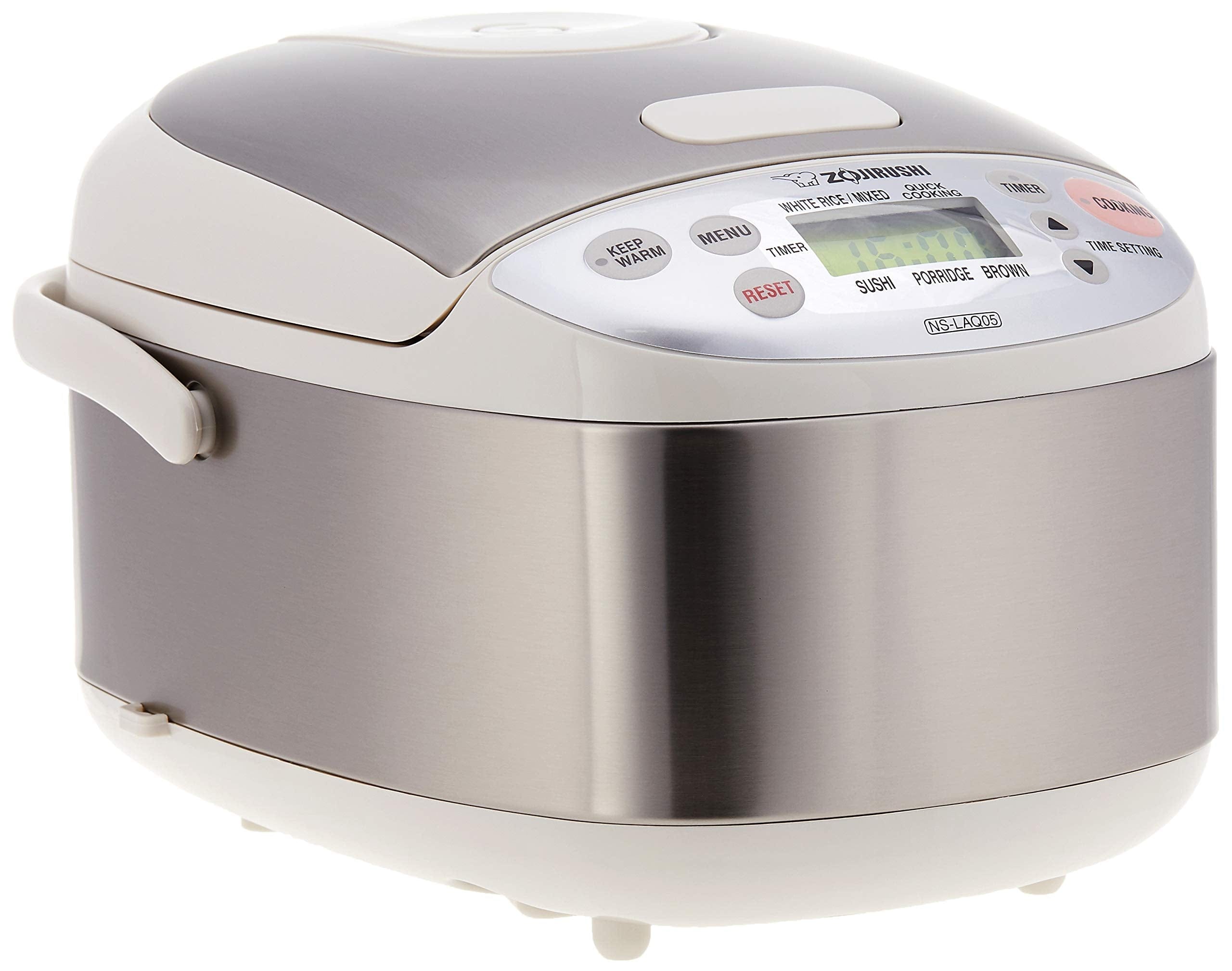 Electronic Rice Cooker And Warmer 0.5 Litre Stainless