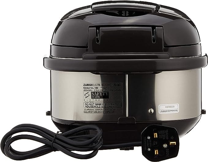 Electronic Rice Cooker And Warmer 1.0 Litre Stainless Brown
