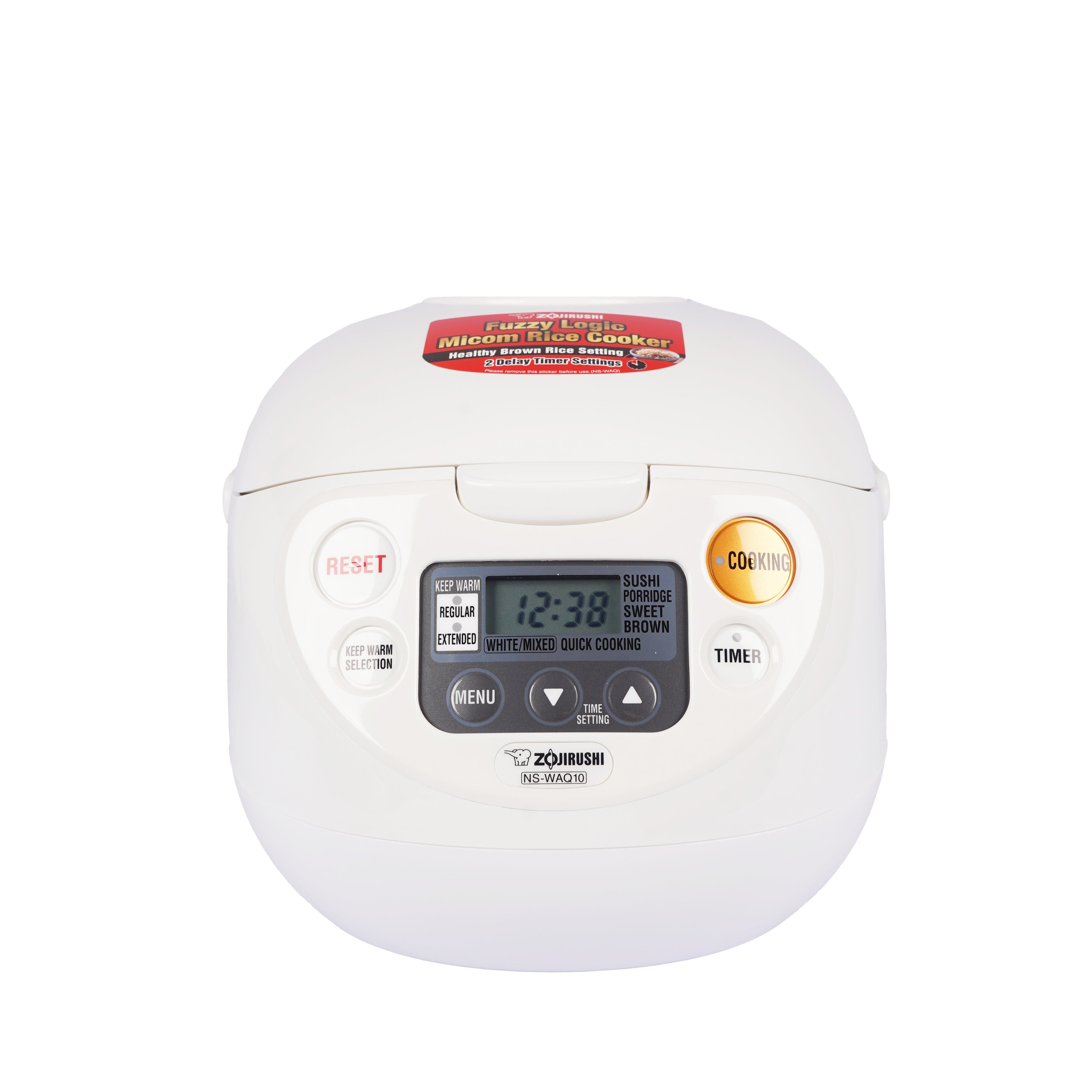 Electronic Rice Cooker And Warmer 1.0 Litre Cool White
