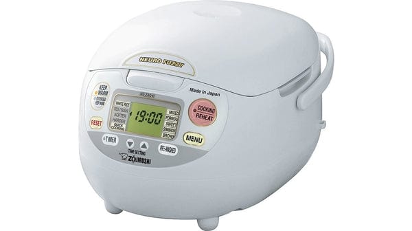 Zojirushi 1.0L - Premium White Electronic Rice Cooker/ Warmer