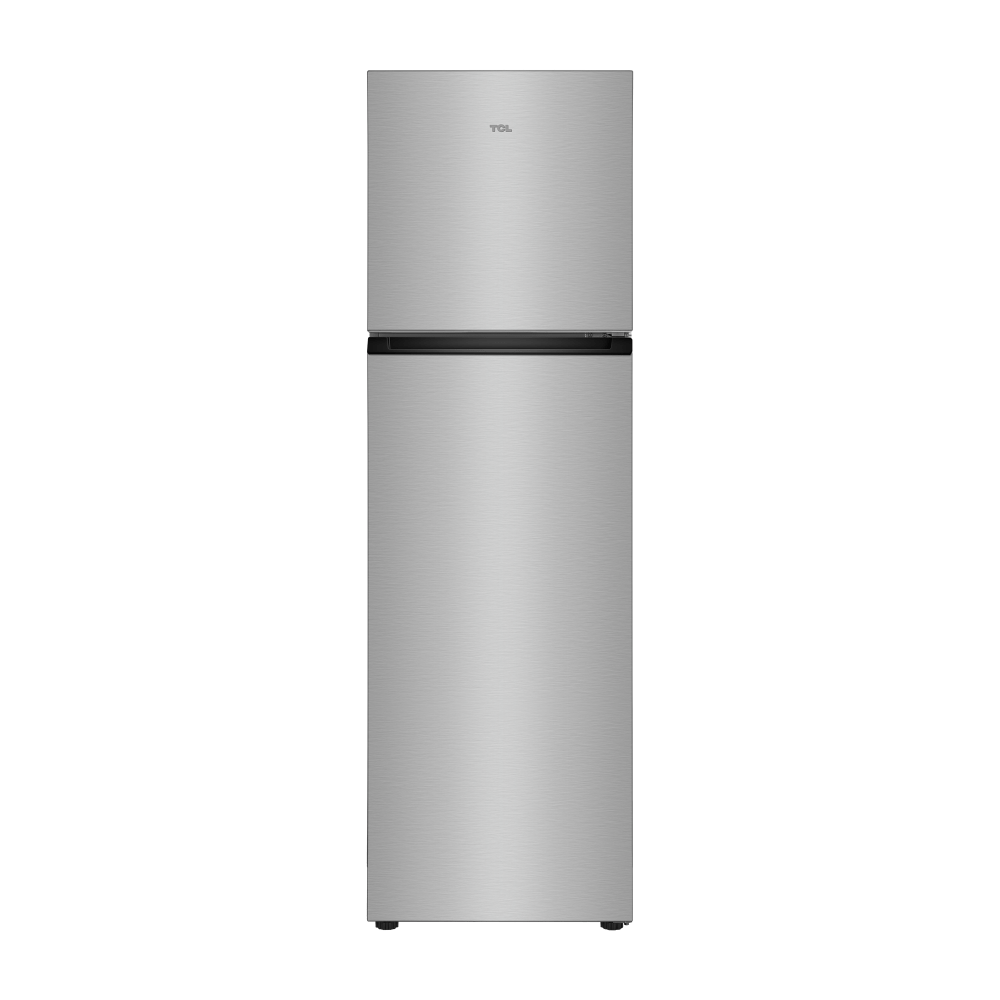 TCL Top Mount Refrigerator Inox  370L