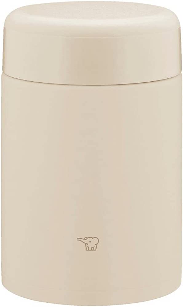 Zojirushi Stainless Steel Food Jar 0.52L-Beige.