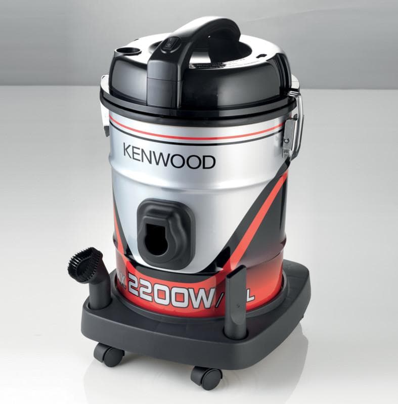 KENWOOD 2200W DRUM VACUUM CLEANER, 25LT - VDM60.000BR
