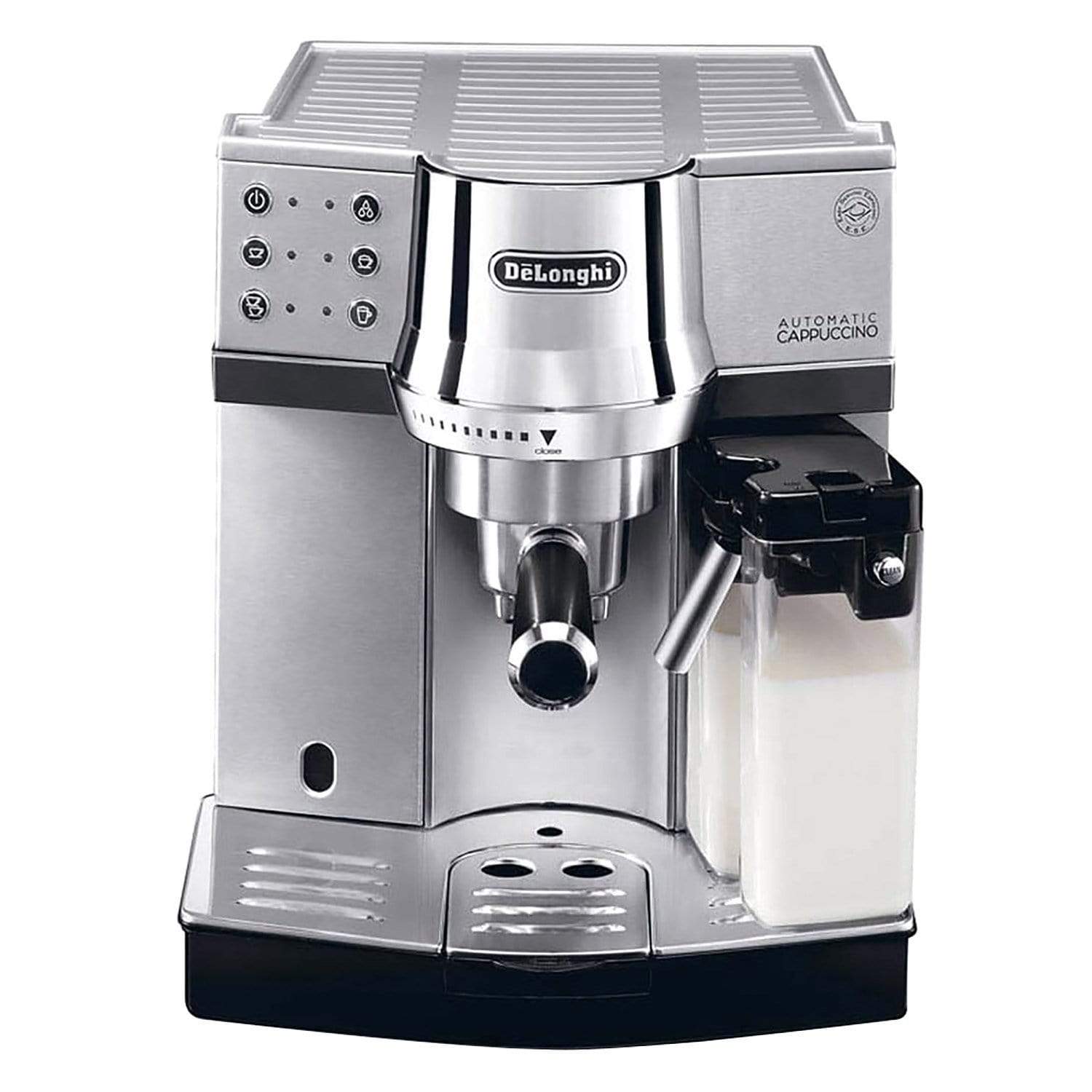 De Longhi Pump Espresso with Simple Touch Milk Carafe EC850.M