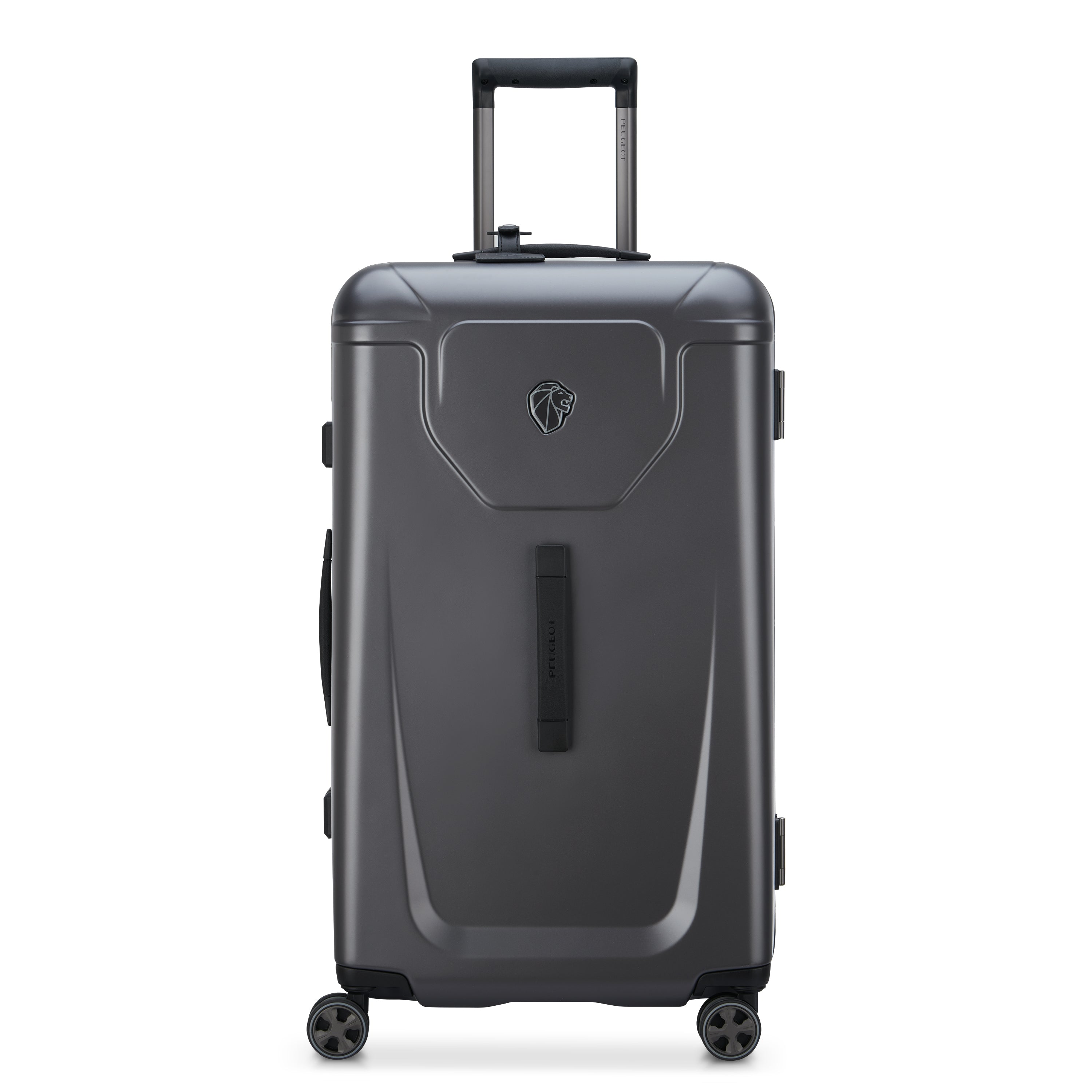 ★DER KOFFER★SHOPPER 2WAY Peugeot Voyages Travel 73cm Hardcase 4 Double Wheel Check-in